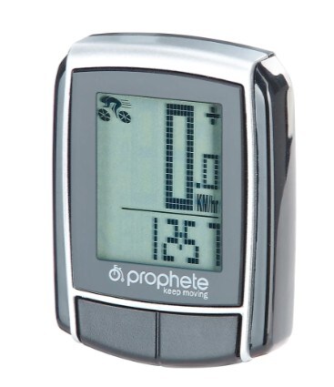 Fahrradcomputer, 15 Funktionen, inkl. Batterien 