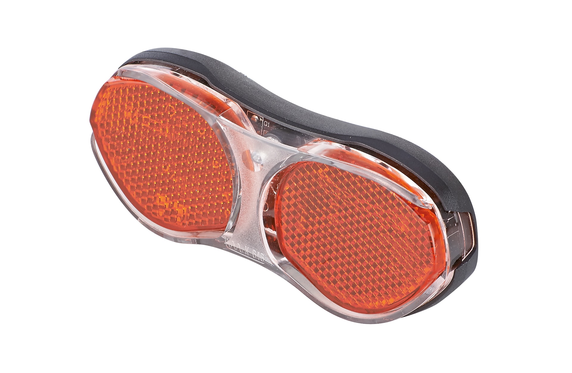 LED-R&uuml;cklicht, f&uuml;r Naben- und Seitendynamo, f&uuml;r 2-adrigen Anschluss, Montageweite: 50 - 80 mm 