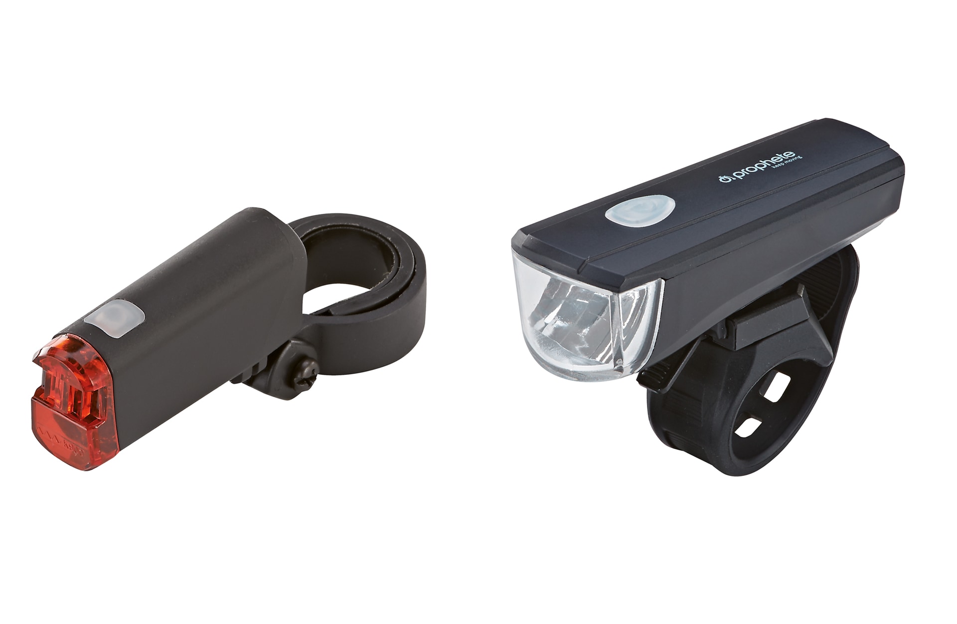 LED Batterieleuchten-Set 15 Lux, werkzeugfreier Batteriewechsel, inkl. Befestigungsmaterial 