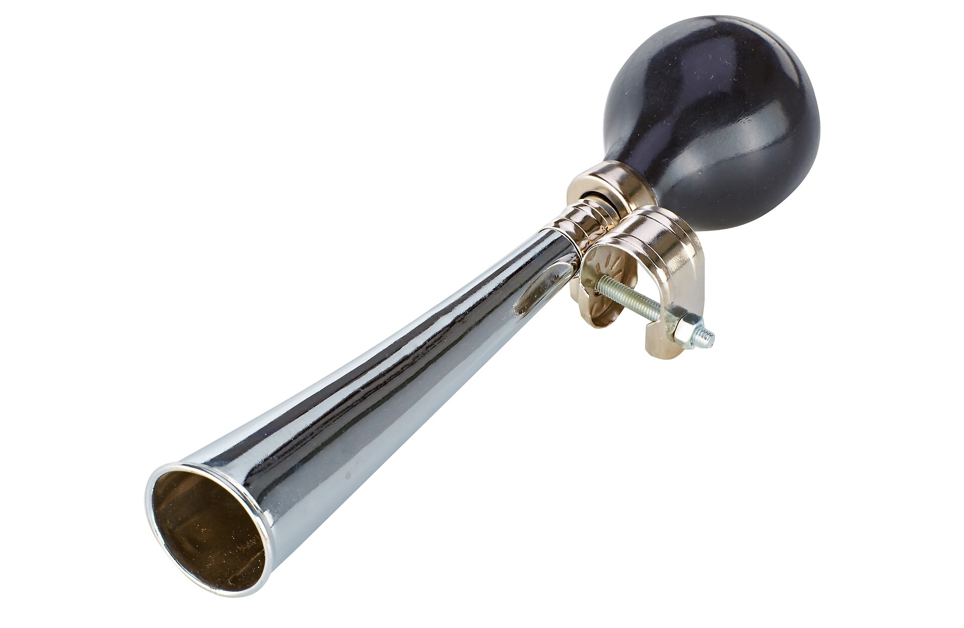 Einklang-Ballhupe, f&uuml;r Lenkerbefestigung, verchromt, Farbe: silber 