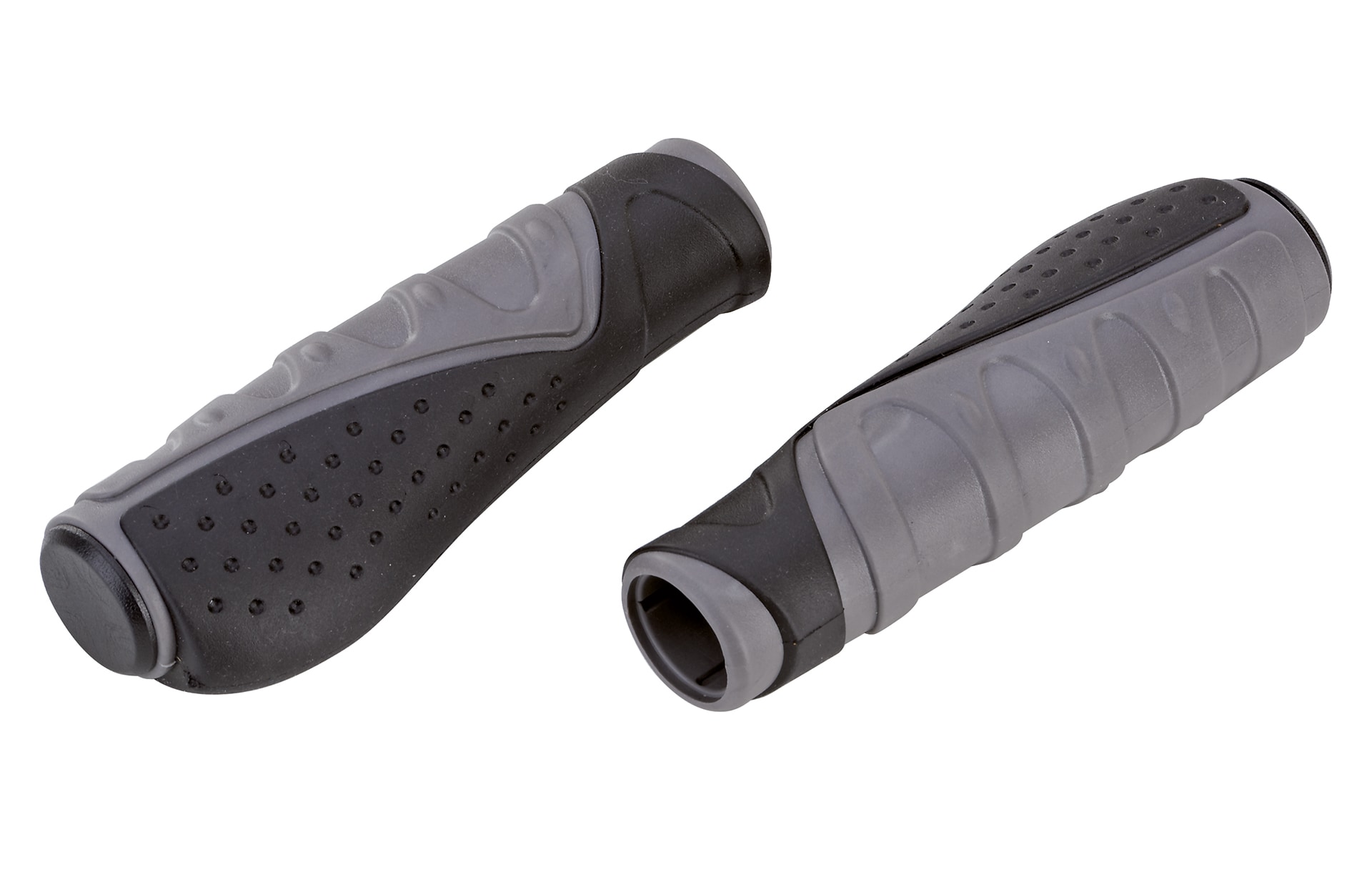 Ergo-Griffe, L&auml;nge: 130 mm, Farbe: schwarz/grau 