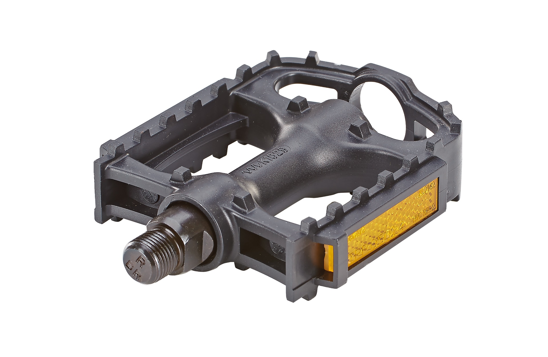 Universal-Pedale, Kunststoff, mit Reflektoren 