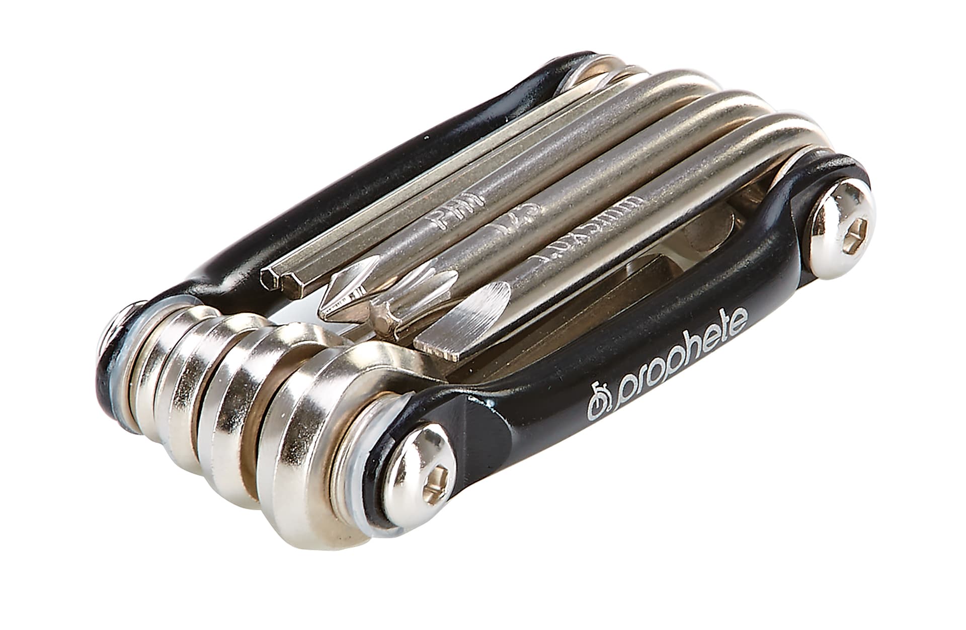 Multifunktionswerkzeug, 9 Funktionen, Innen-Sechskantschl&uuml;ssel (2,2.5,3,4,5,6 mm), Innenrundschl&uuml;ssel, Schlitzschraubendreher, Kreuzschraubendreher 