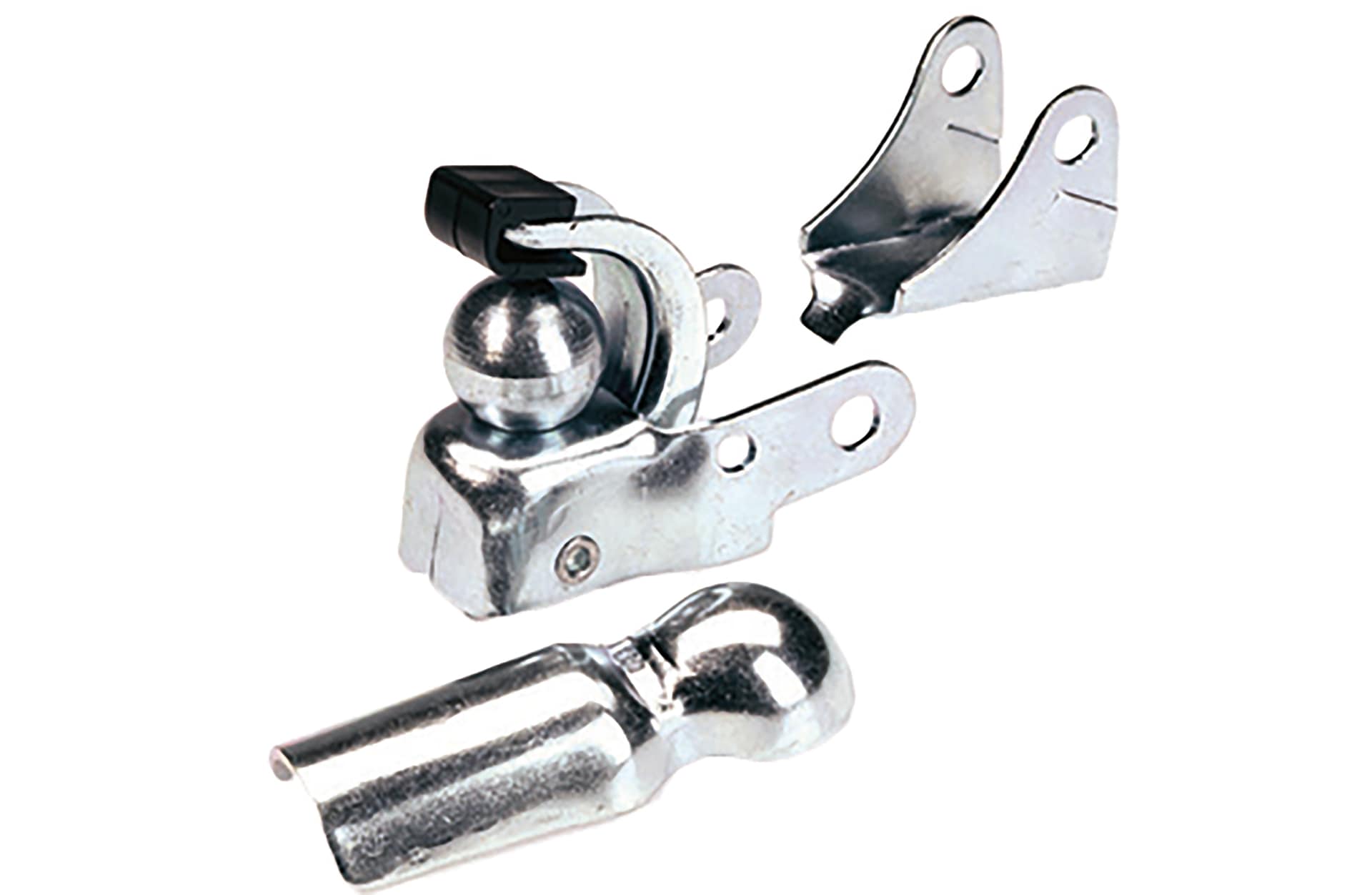 Fahrrad-Anh&auml;nger-Kupplung, komplett, Befestigung am Sattelklemmbolzen 