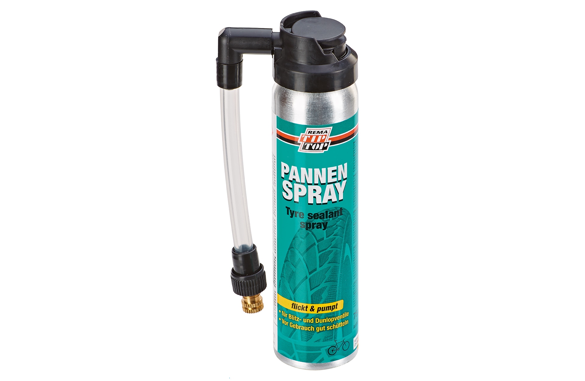 TIP-TOP Pannen-Spray, 75 ml, mit Schlauchadapter 