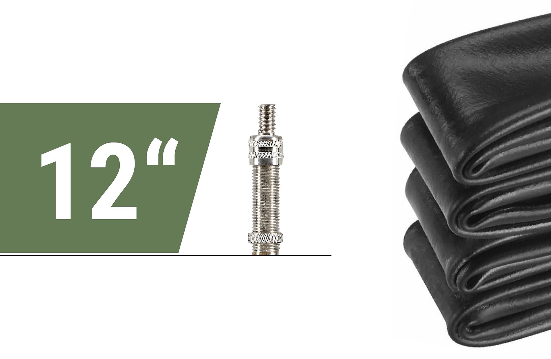 Fahrradschlauch 12" 1/2 x 2 1/4, Dunlopventil 