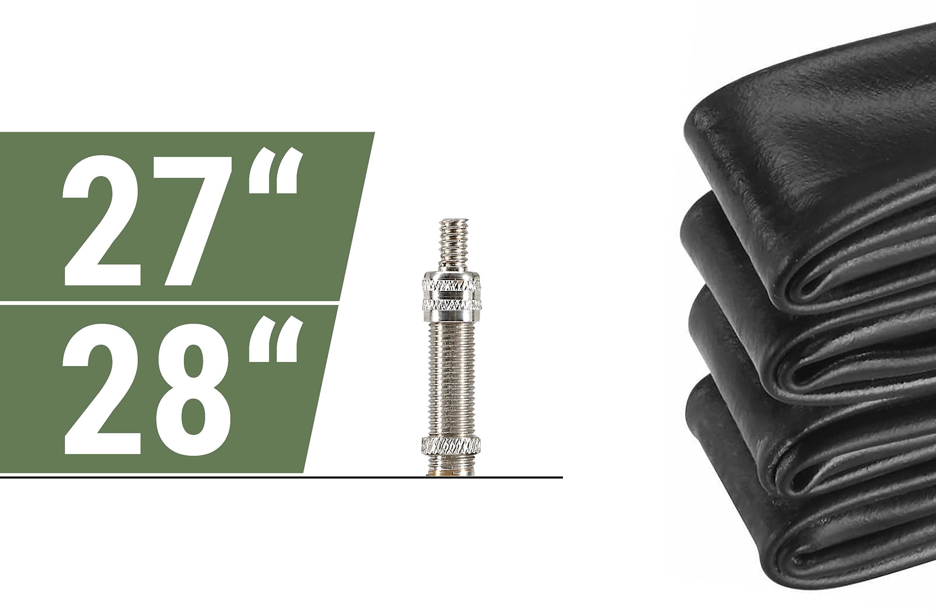 Gruppenschlauch 27" x 1 1/8 - 28" x 1.50, Dunlopventil 