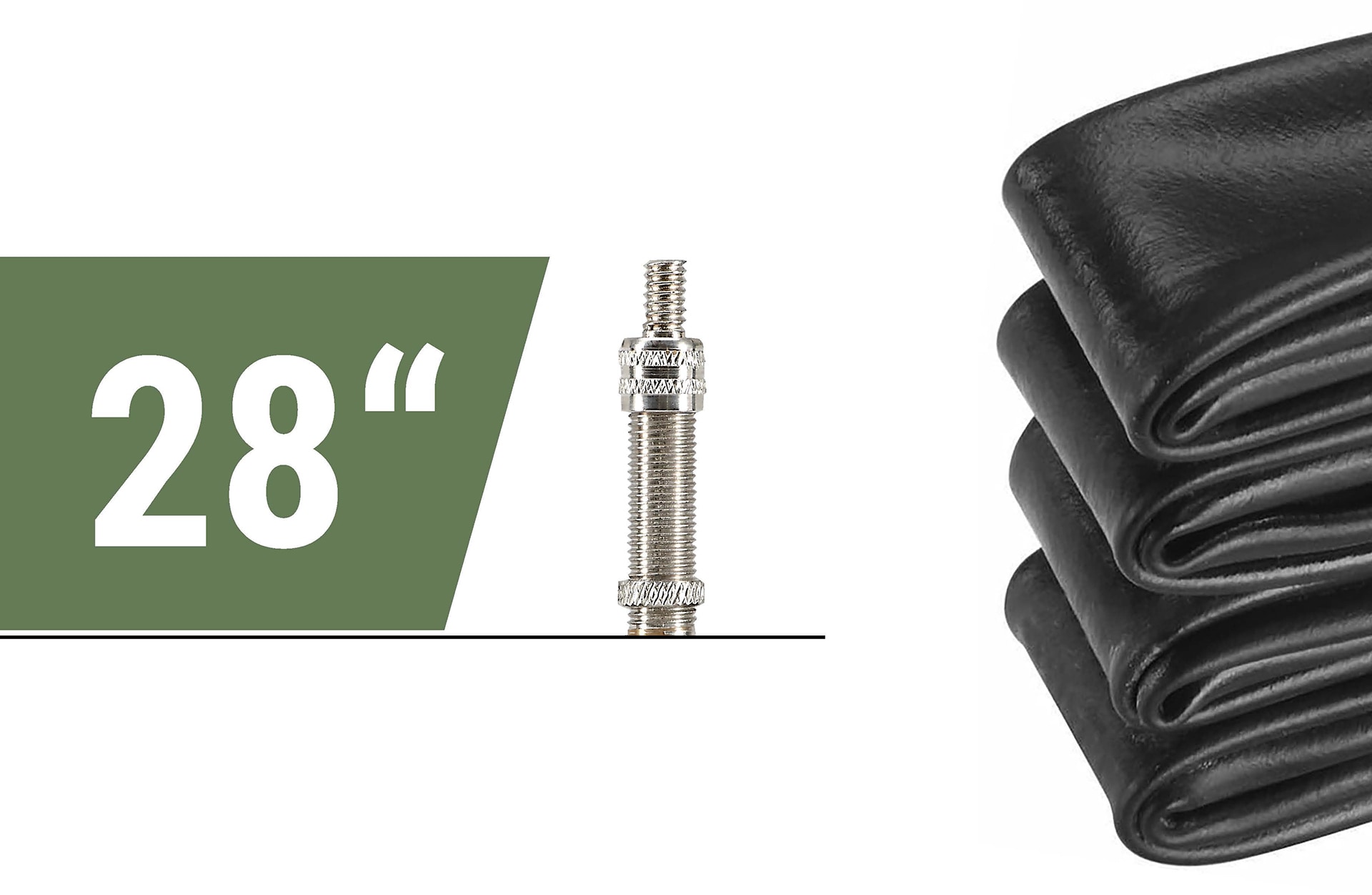 Fahrradschlauch 28" x 1.75 - 2.00, Dunlopventil 