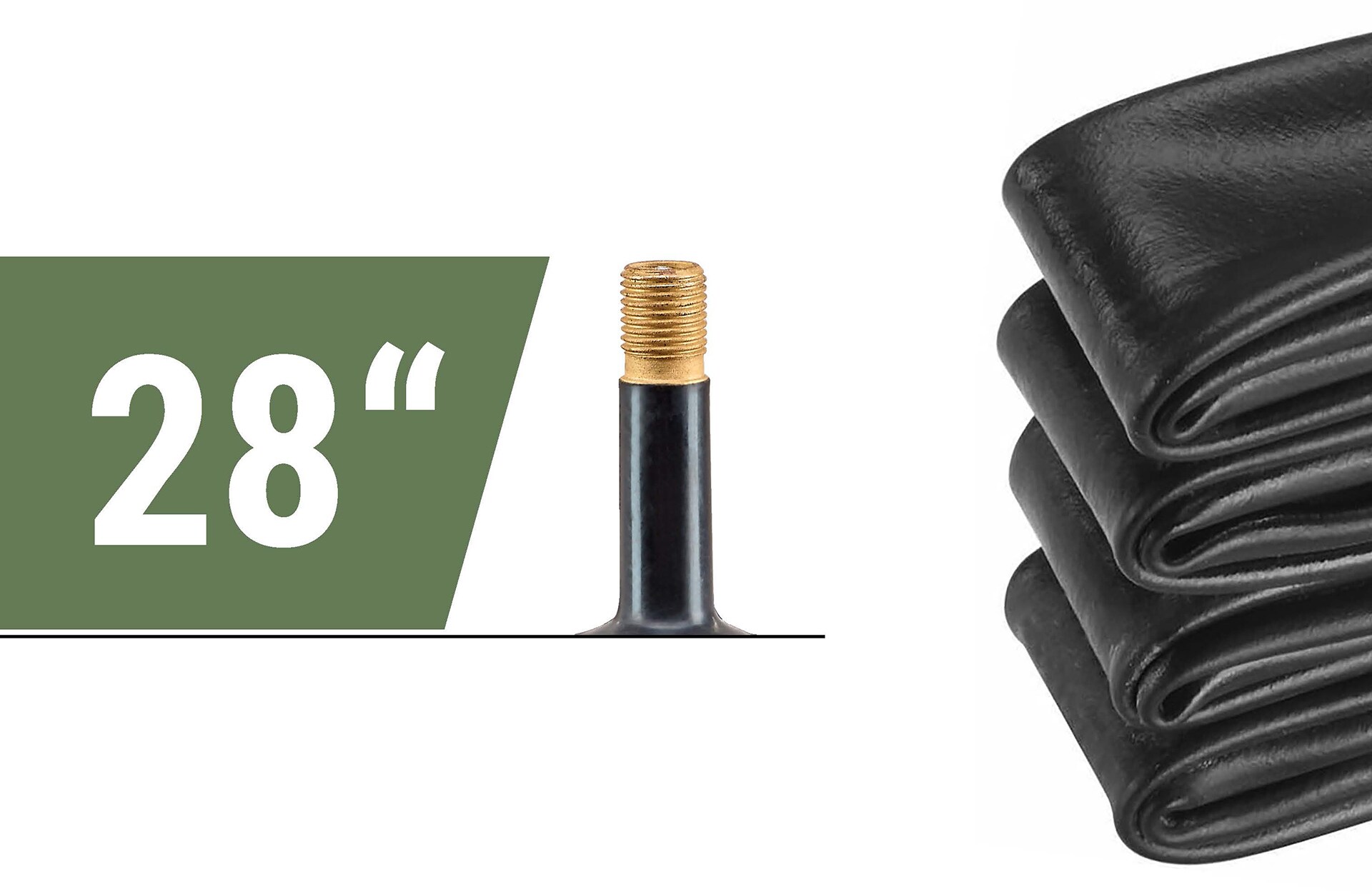 Fahrradschlauch 28" x 1.75 - 2.00, Autoventil 