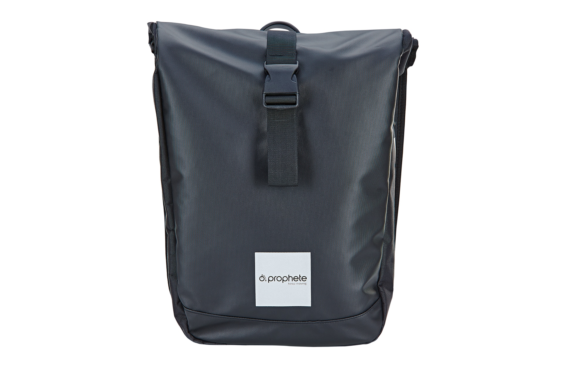 Seitenpacktasche, 100 % wasserdicht, reflektierende Elemente, robustes und langlebiges Material, Volumen: 20 Liter, Farbe: schwarz 