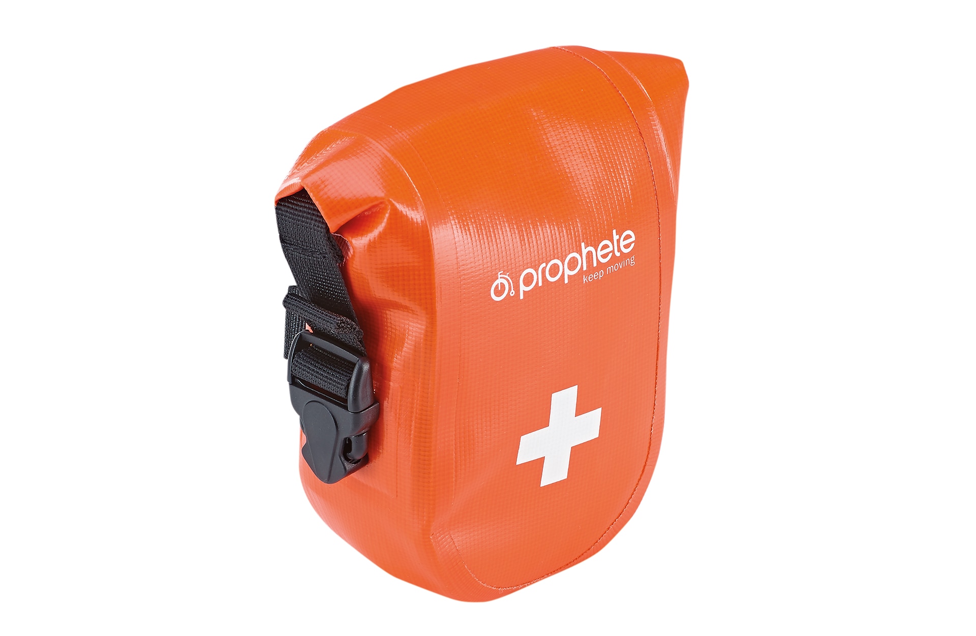 Erste Hilfe-Satteltasche, 100% wasserdicht, werkzeugfreie Montage am Sattelrohr, Rahmen, Rucksack, etc., langlebiges und robustes Material 
