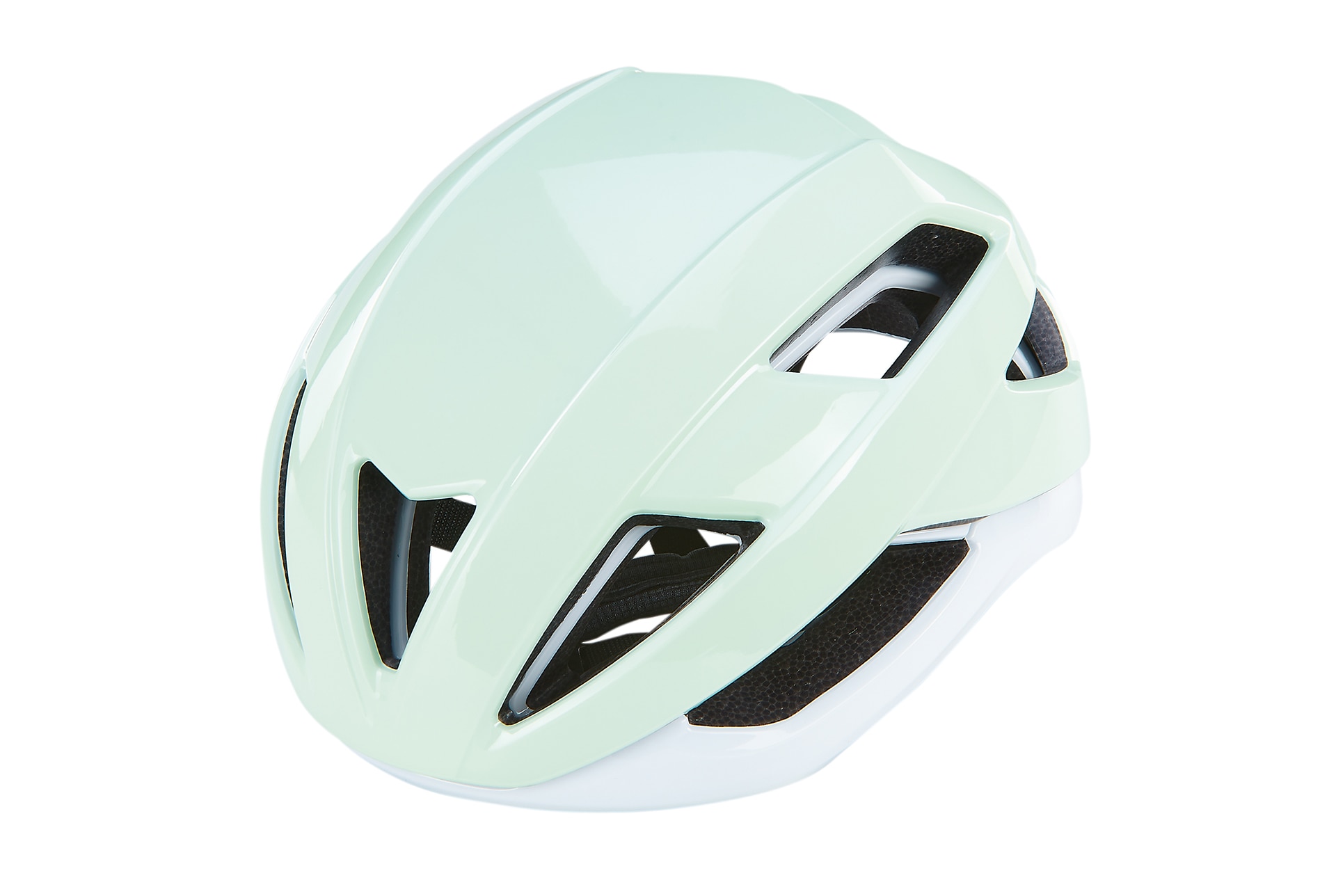 E-Bike Smart Fahrradhelm, mit Rotationsschutz, Kopfumfang von 55-59 cm,  Inmold Technologie, Farbe: gr&uuml;n/wei&szlig; 