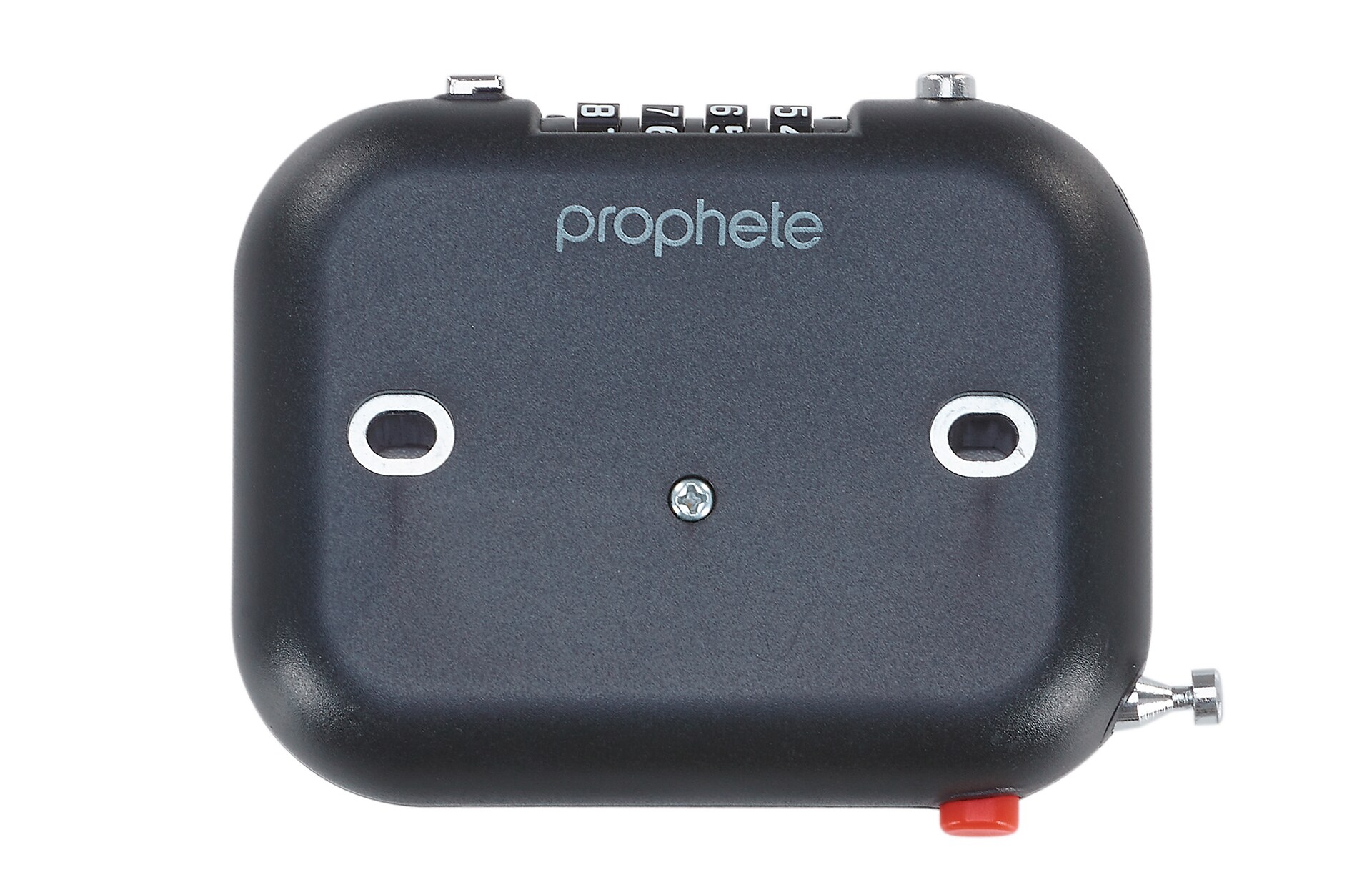 Helmschloss, 4-fach-Zahlenkombination, L&auml;nge: 90 cm, Farbe: schwarz 