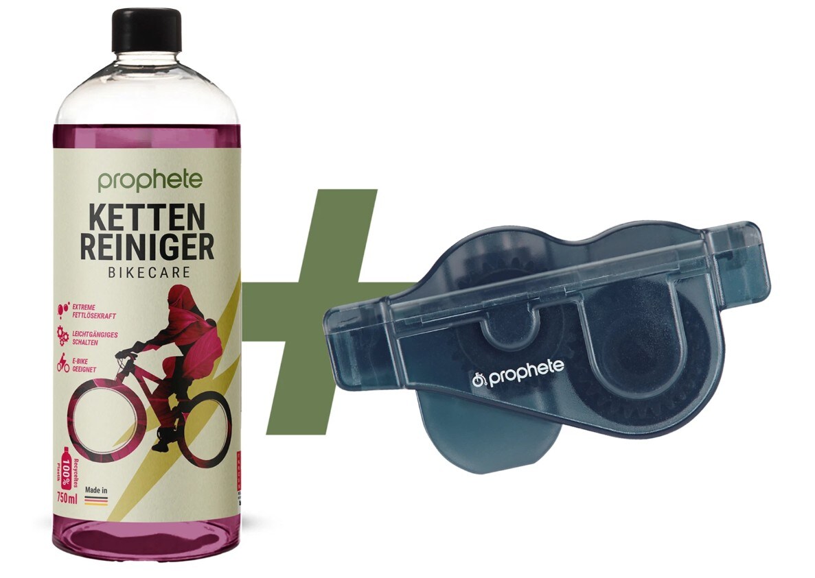 Prophete Kettenreiniger SET 750ml Reiniger und Kettenreinigungsger&auml;t 