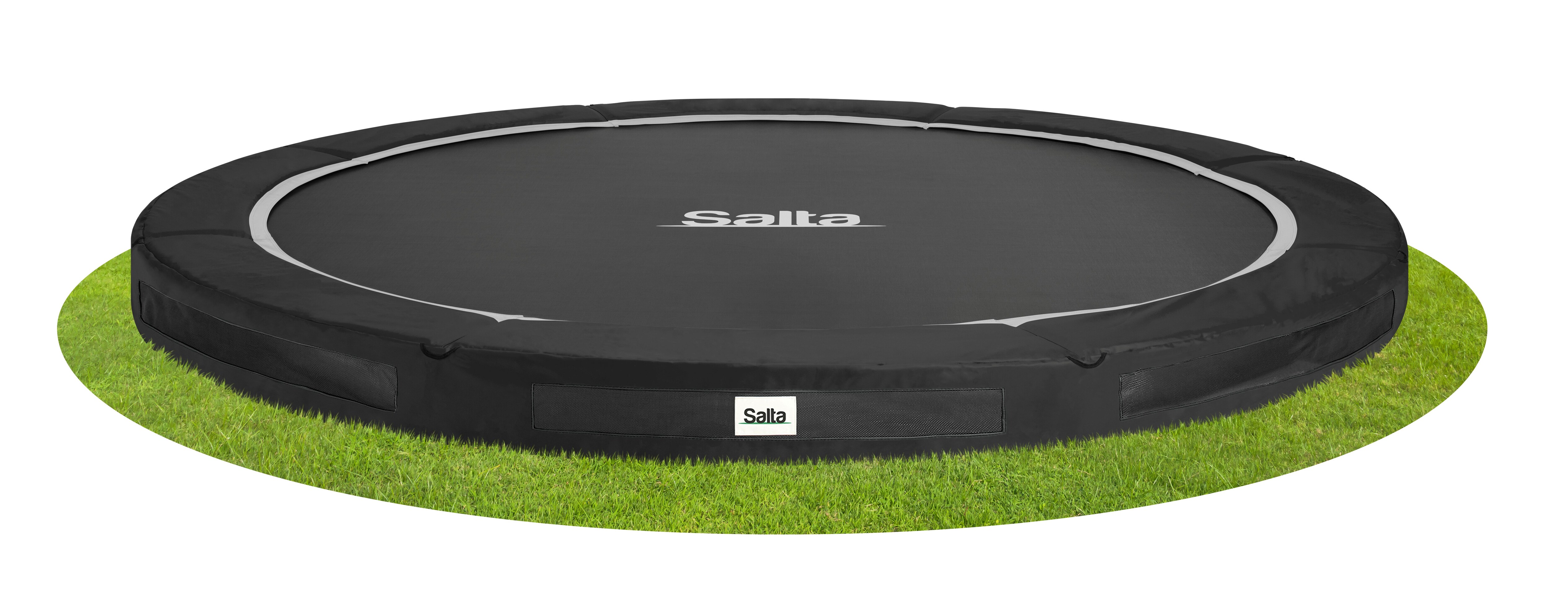 Salta Premium Bodentrampolin Ground Sports - rund - &Oslash;305 cm - Schwarz 