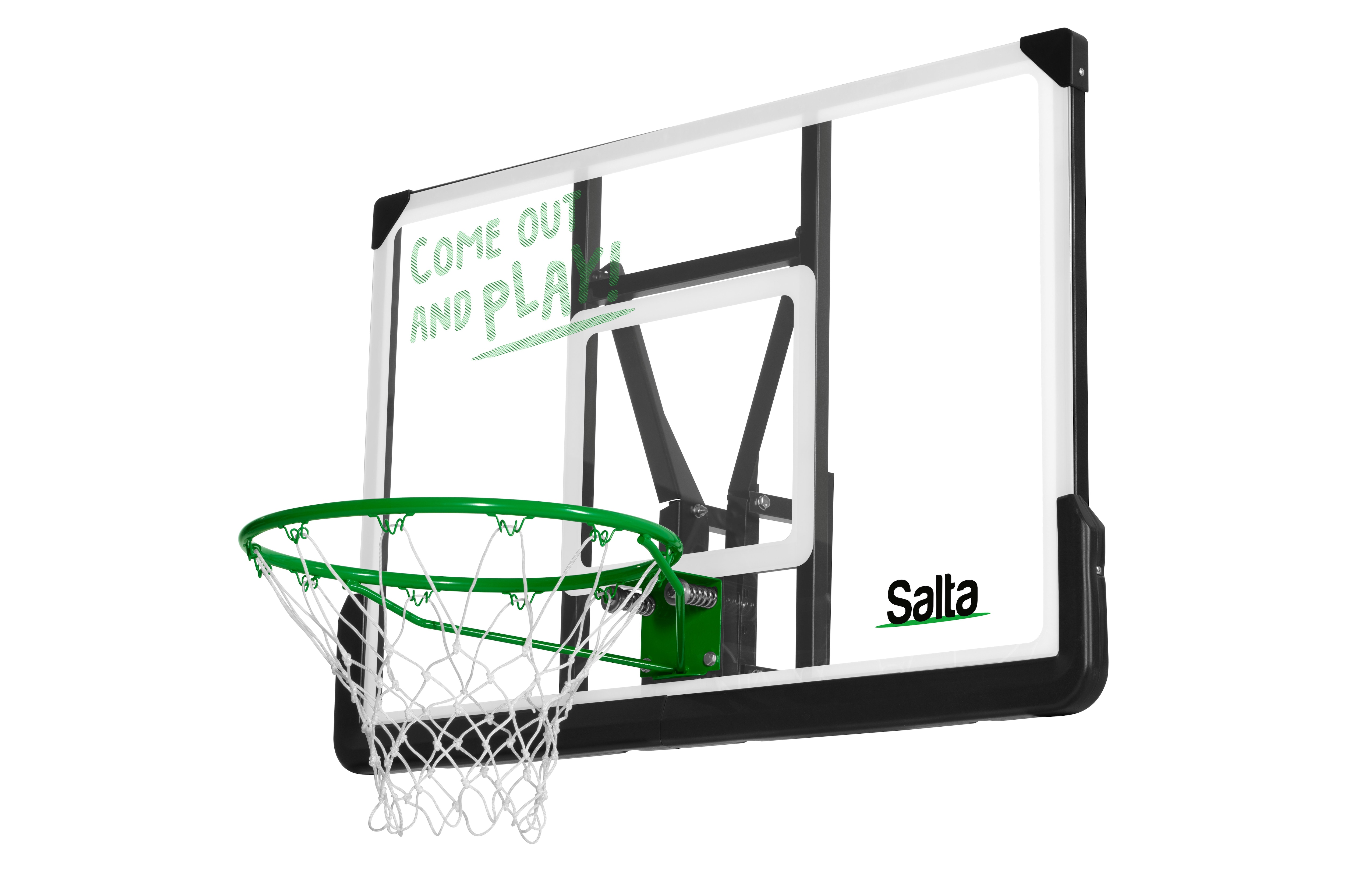 Salta Center Basketballbrett mit Korb 110x71x60 cm 