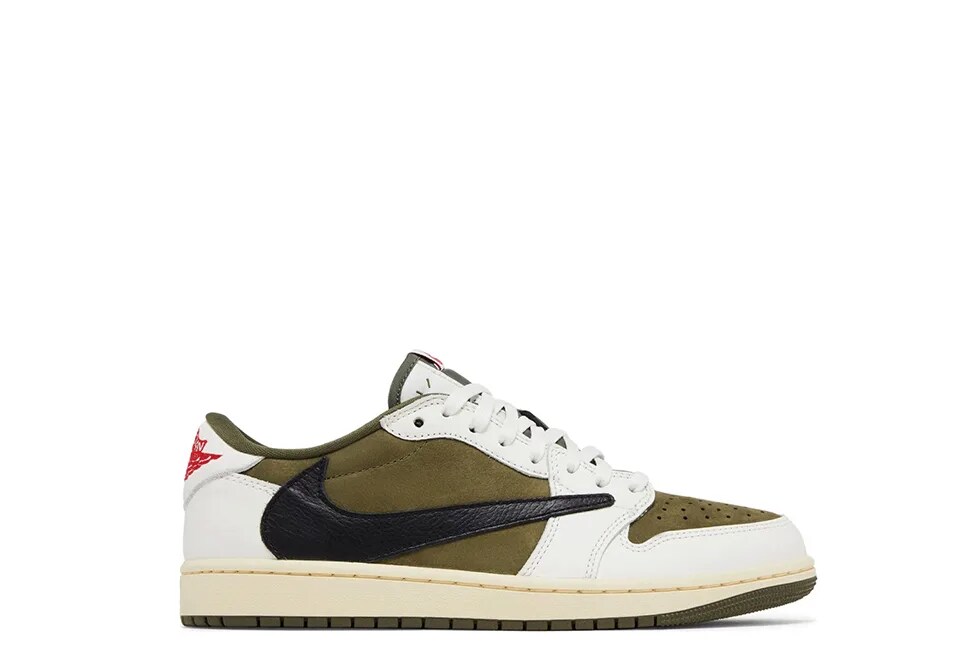 Jordan 1 Retro Low OG SP Travis Scott Medium Olive - EU42.5 