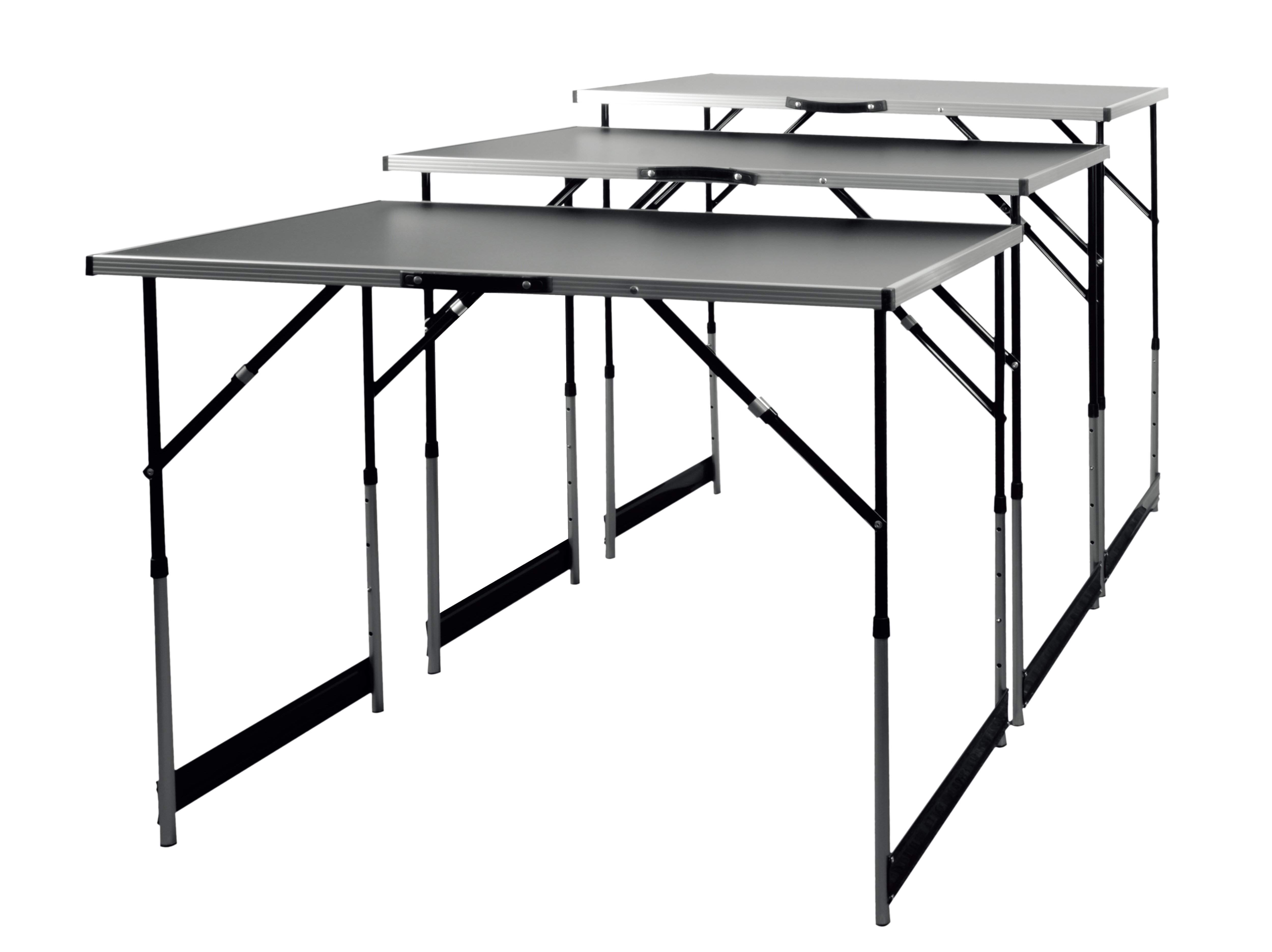 Prestige Works Tapezier-/Multifunktionstisch 3tlg. 100 x 60 x 73cm 