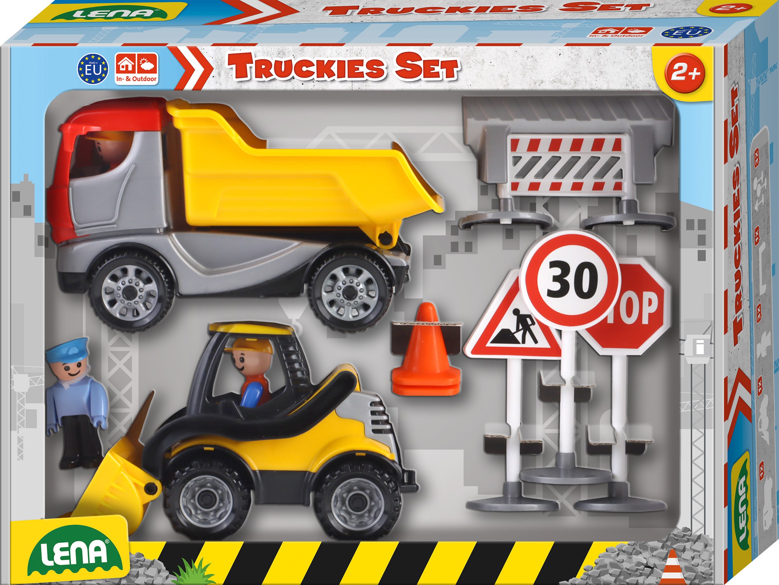 Truckies Set Baustelle 