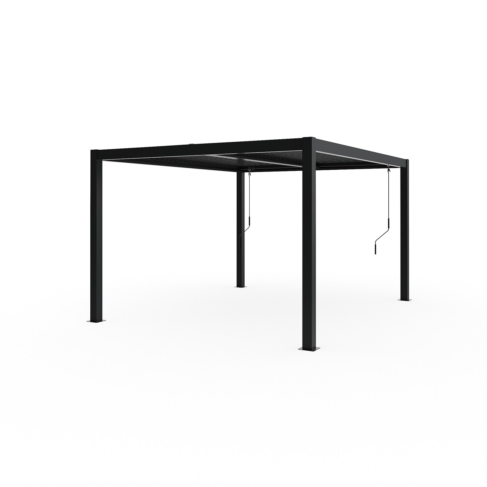 Pergola Milo 1012 Schwarz   365,5x297,5x224,6cm
