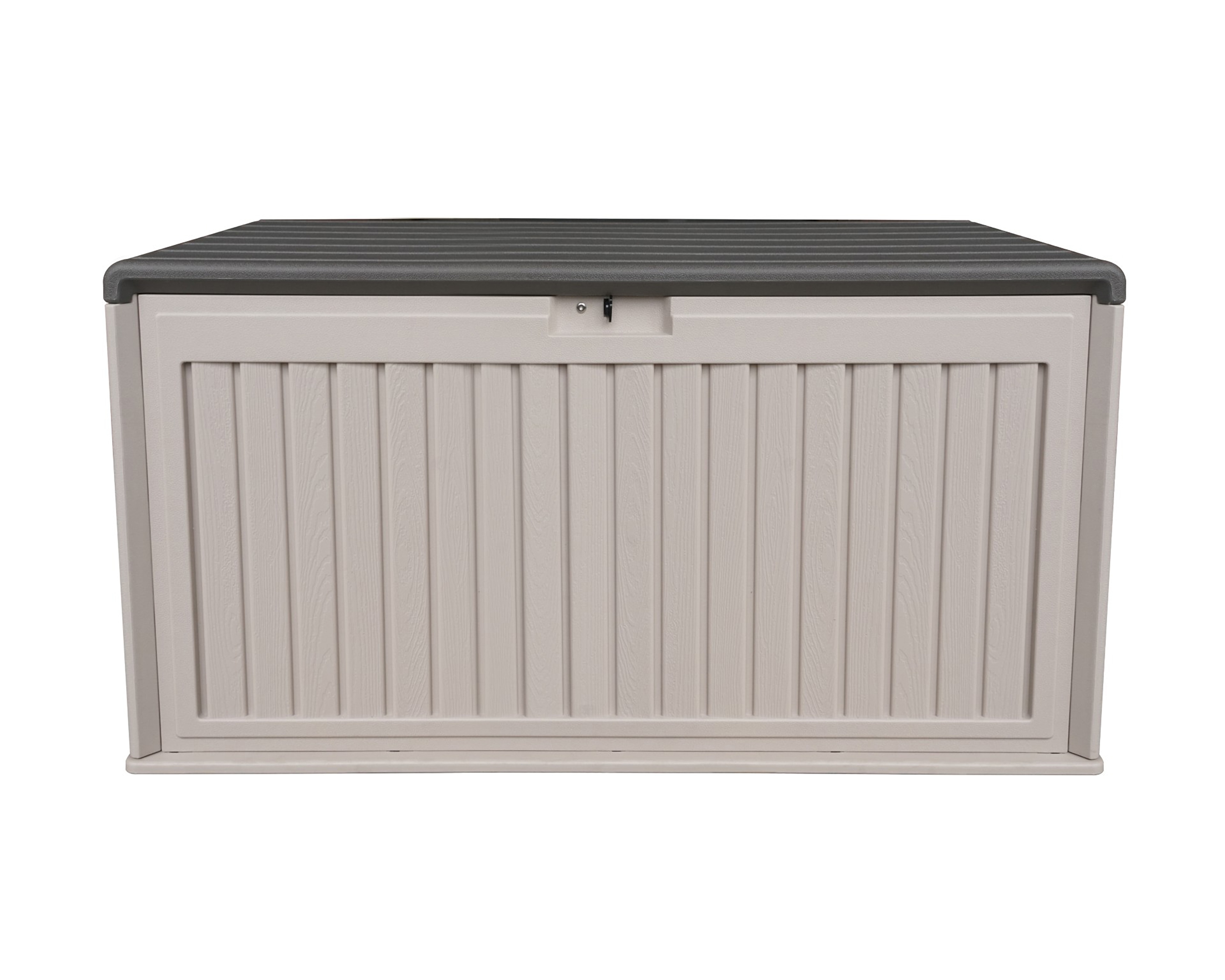 Westmann Kunststoff Gartenbox Alba 380 L Creme | 63x128x64cm 