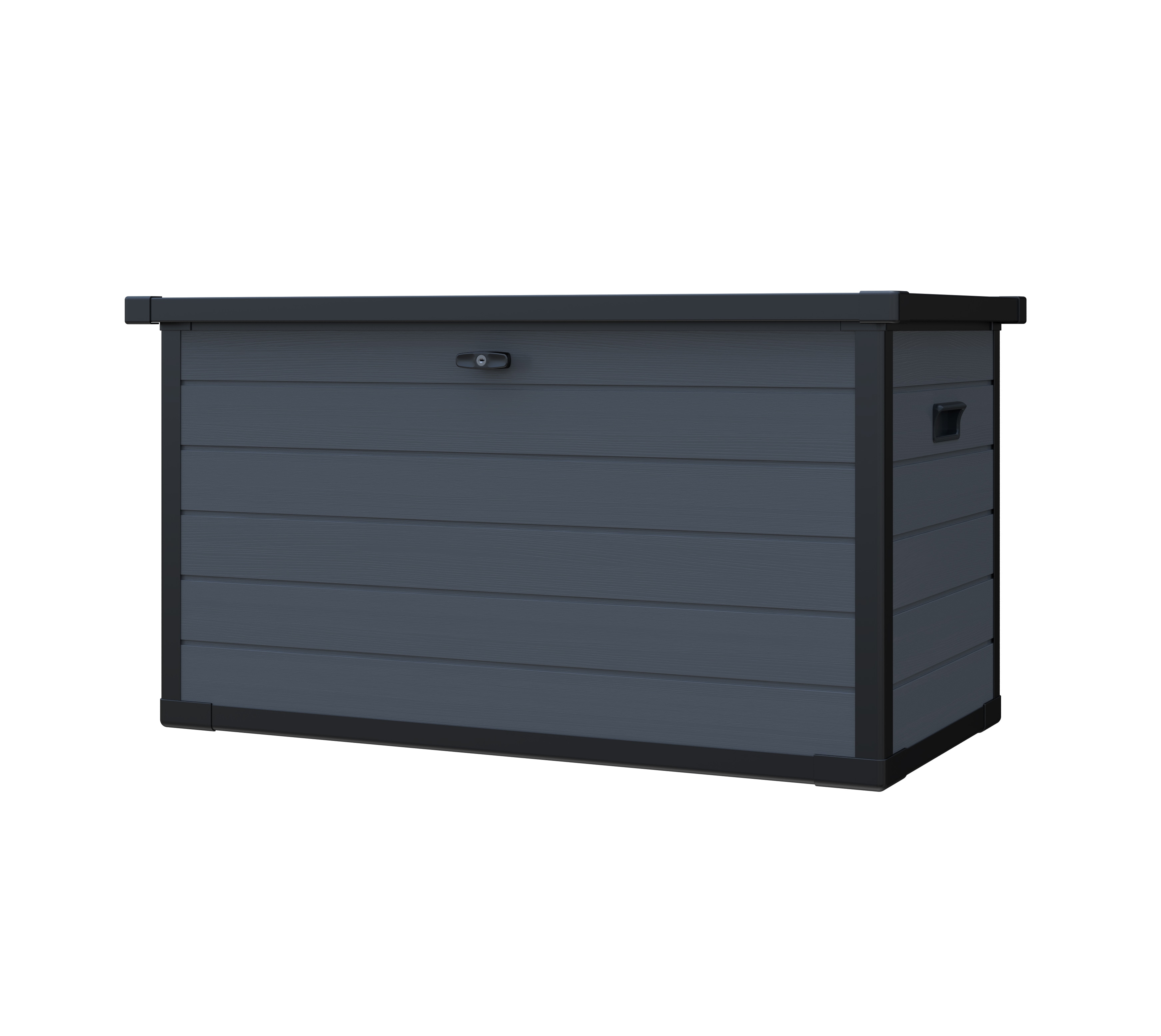 Westmann Kunststoff Gartenbox XXL Silva 570L Anthrazit | 74x150x66cm 