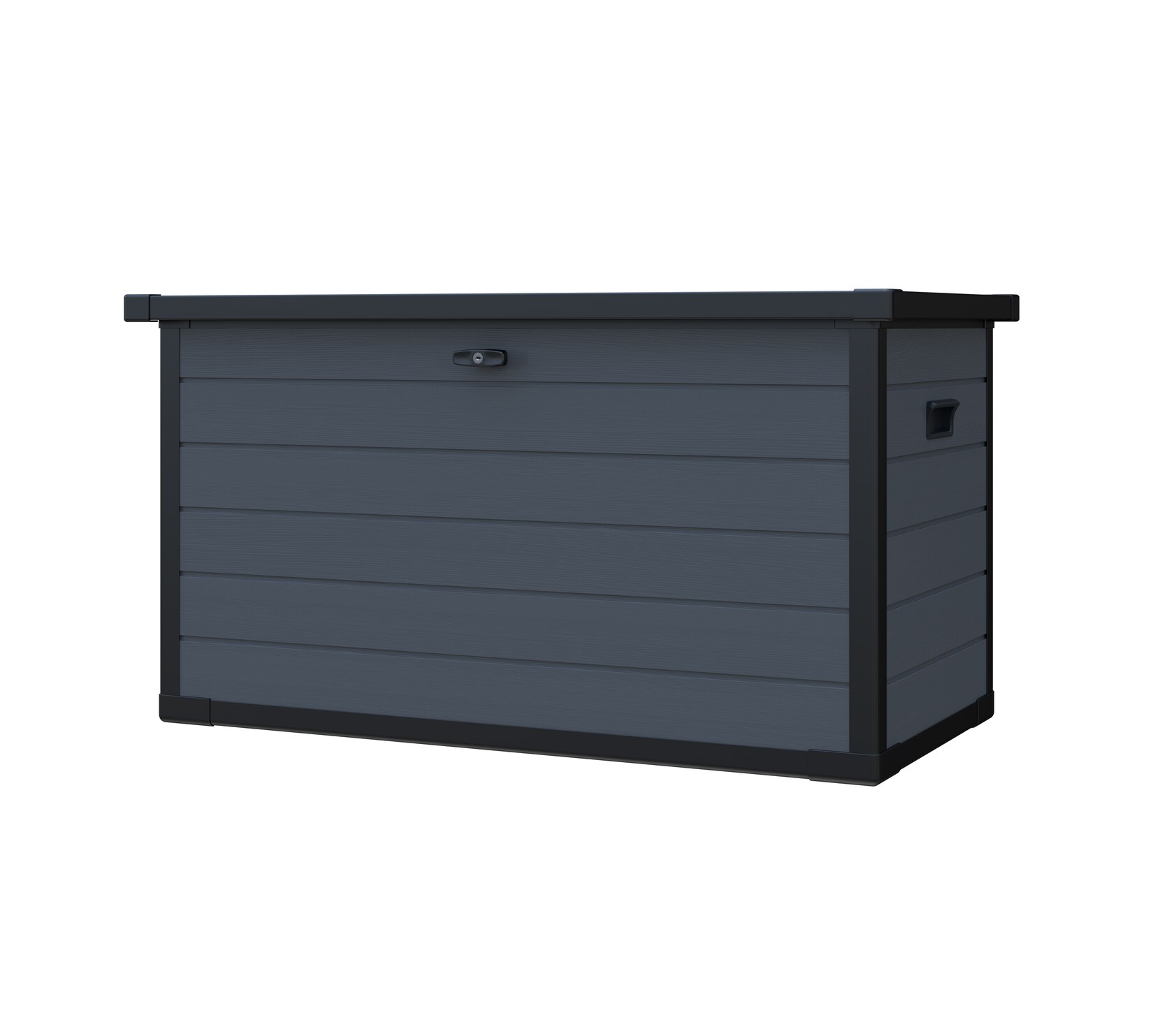Kunststoff Gartenbox XXL Silva  Anthrazit   74x150x66cm