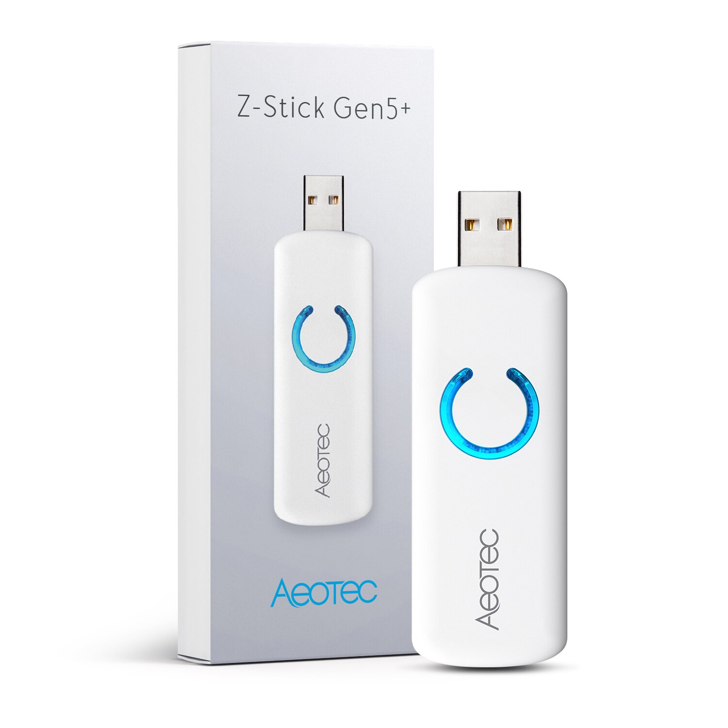 Aeotec USB Adapter mit Batterie Z-Stick GEN5+ Z-Wave Plus ZW090-C 