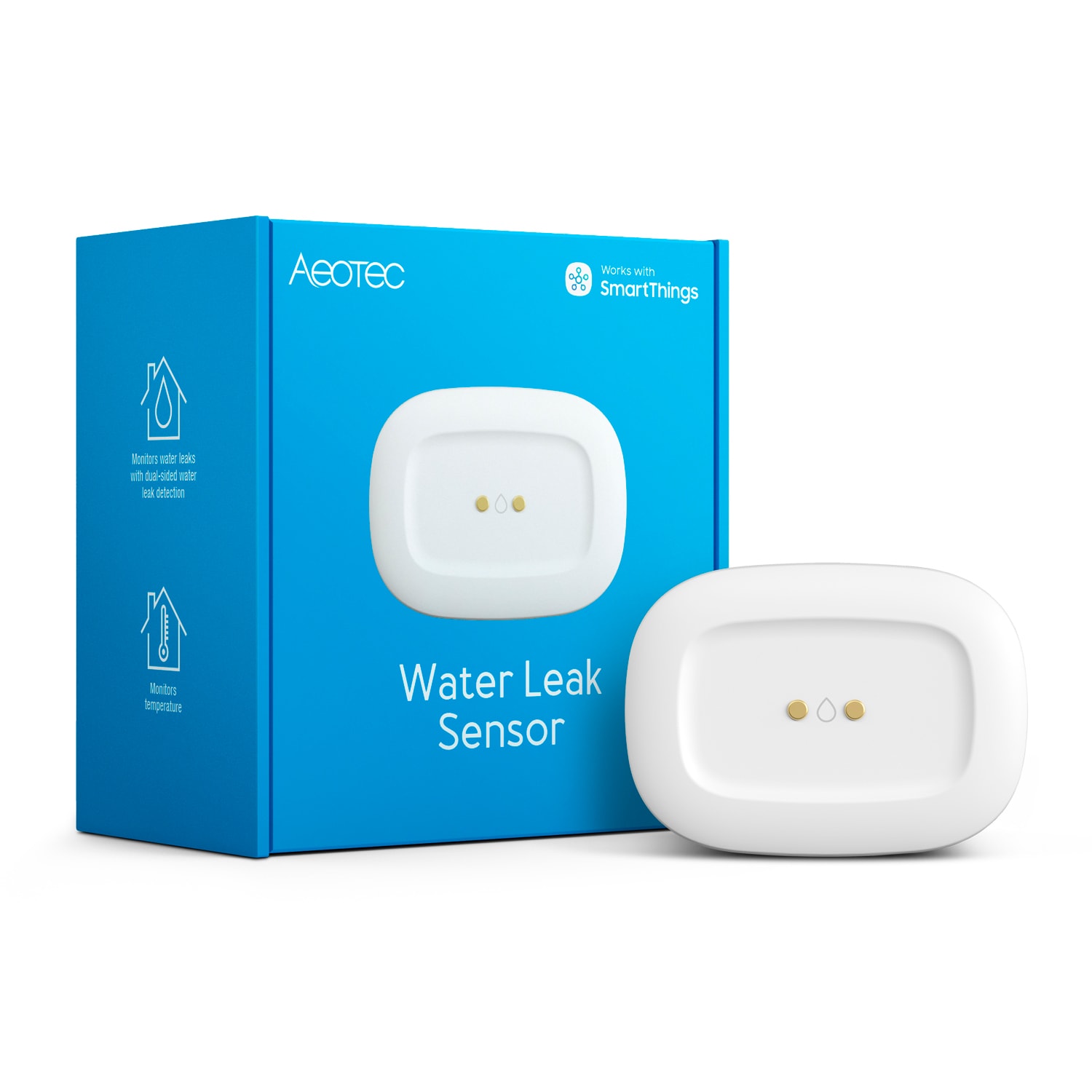 Aeotec SmartThings Waterleak Sensor Wassersensor Zigbee 