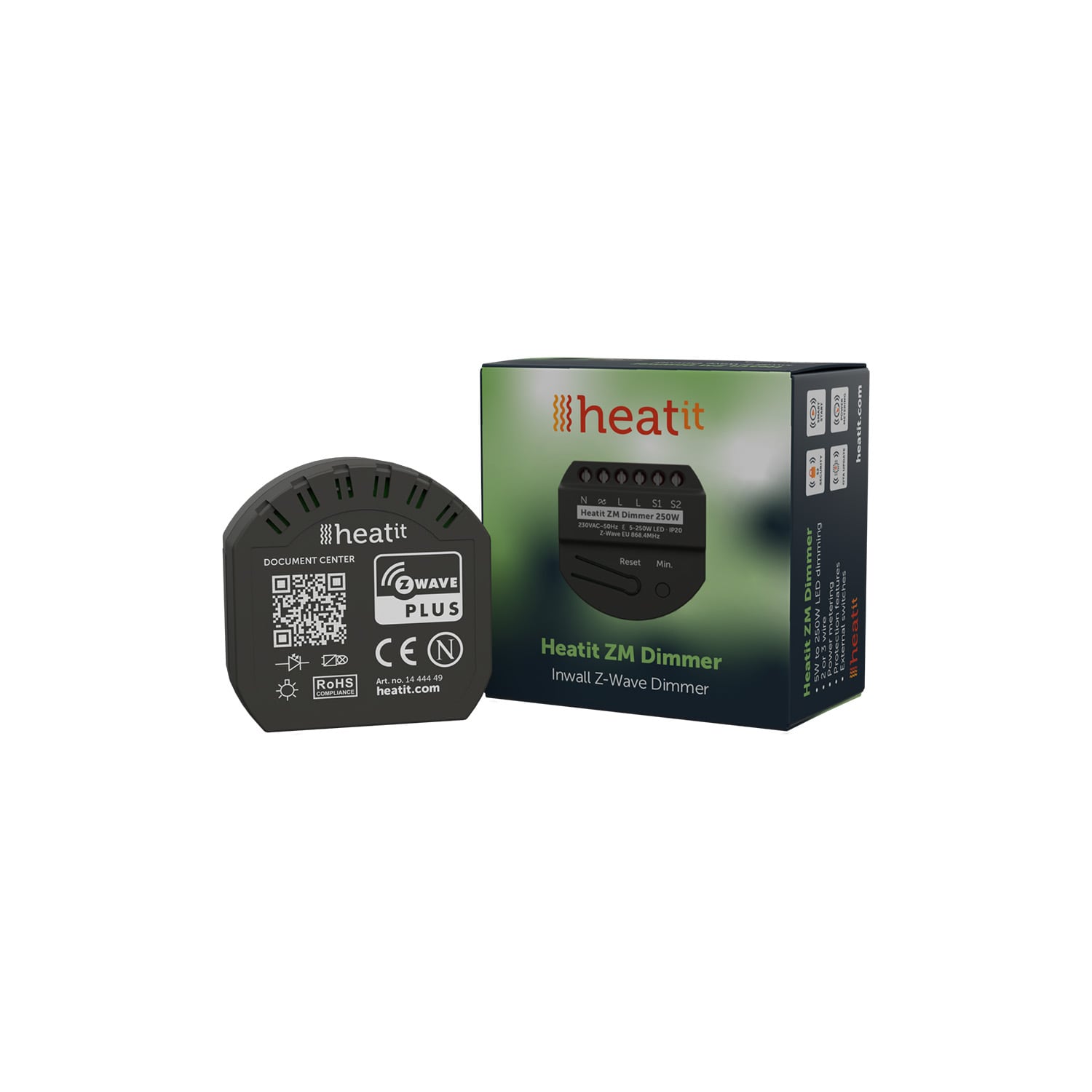 Heatit ZM Dimmer 250W 800er Serie 