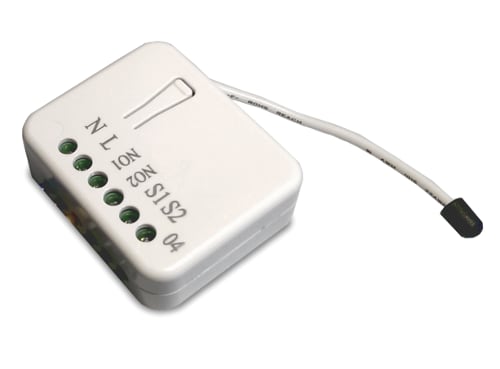 Philio Doppel-Relais Unterputzeinsatz 2*1.5 KW mit Energiemessfunktion 