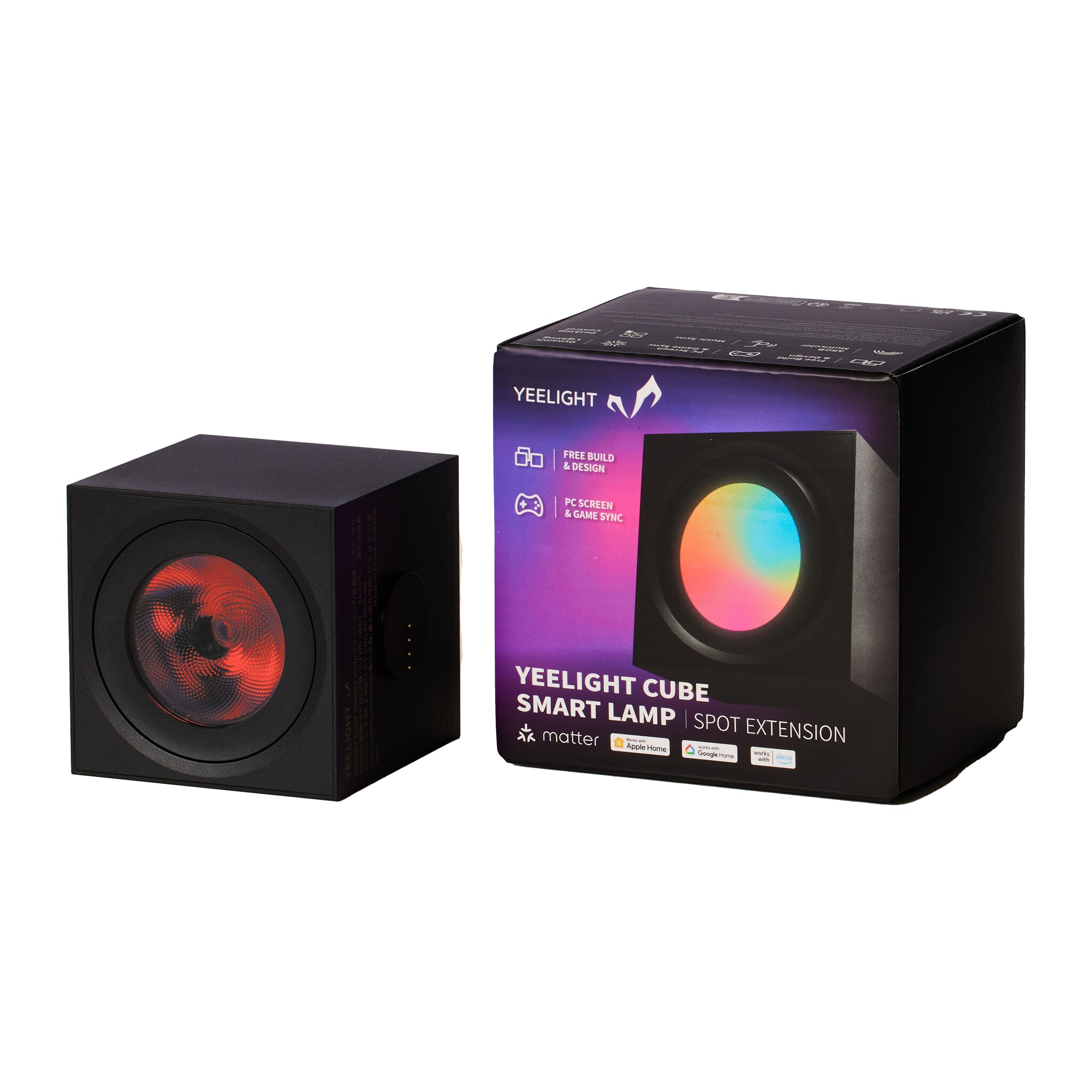 YEELIGHT Light Gaming Cube Spot Erweiterung WLAN 