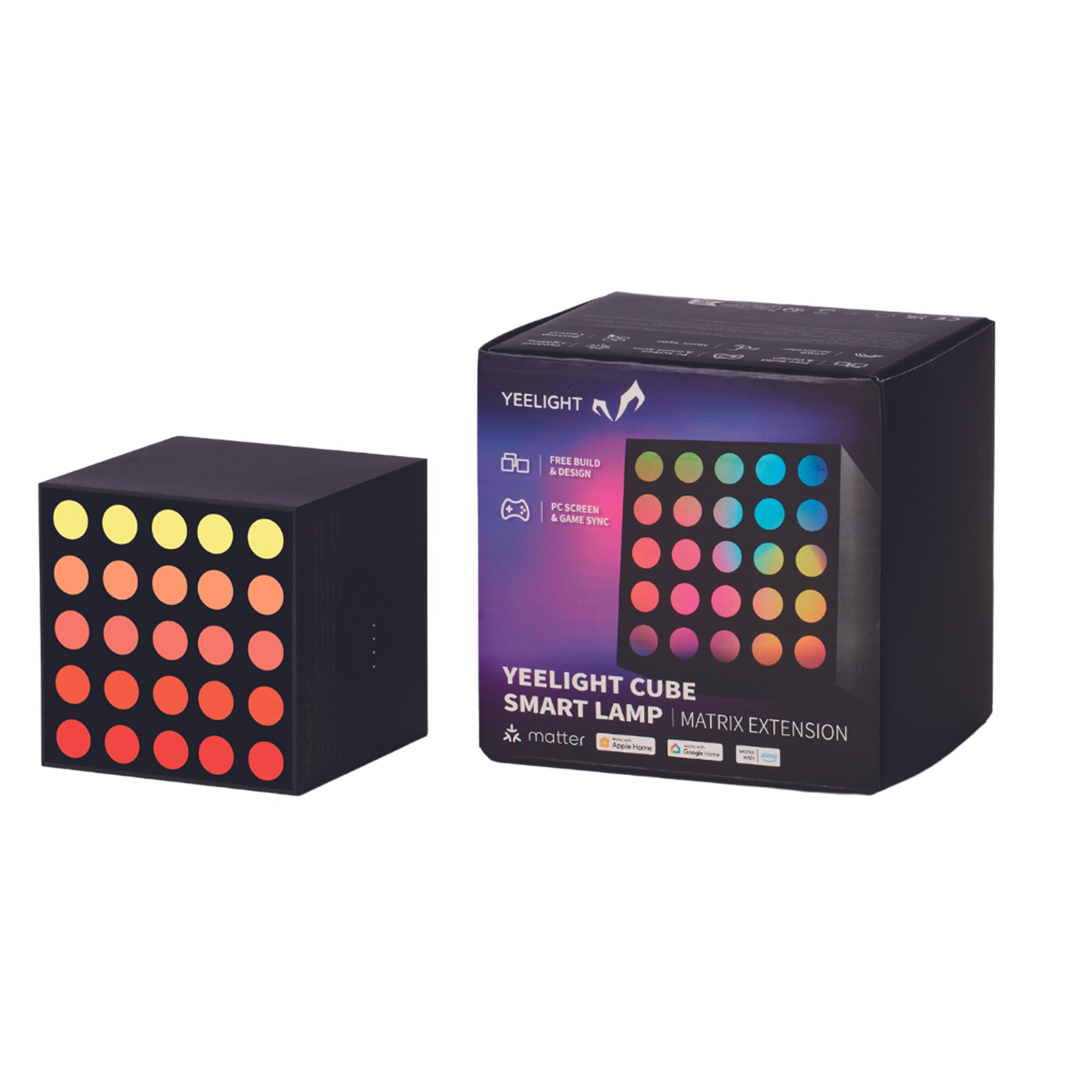YEELIGHT Light Gaming Cube Matrix Expansion Pack WLAN 