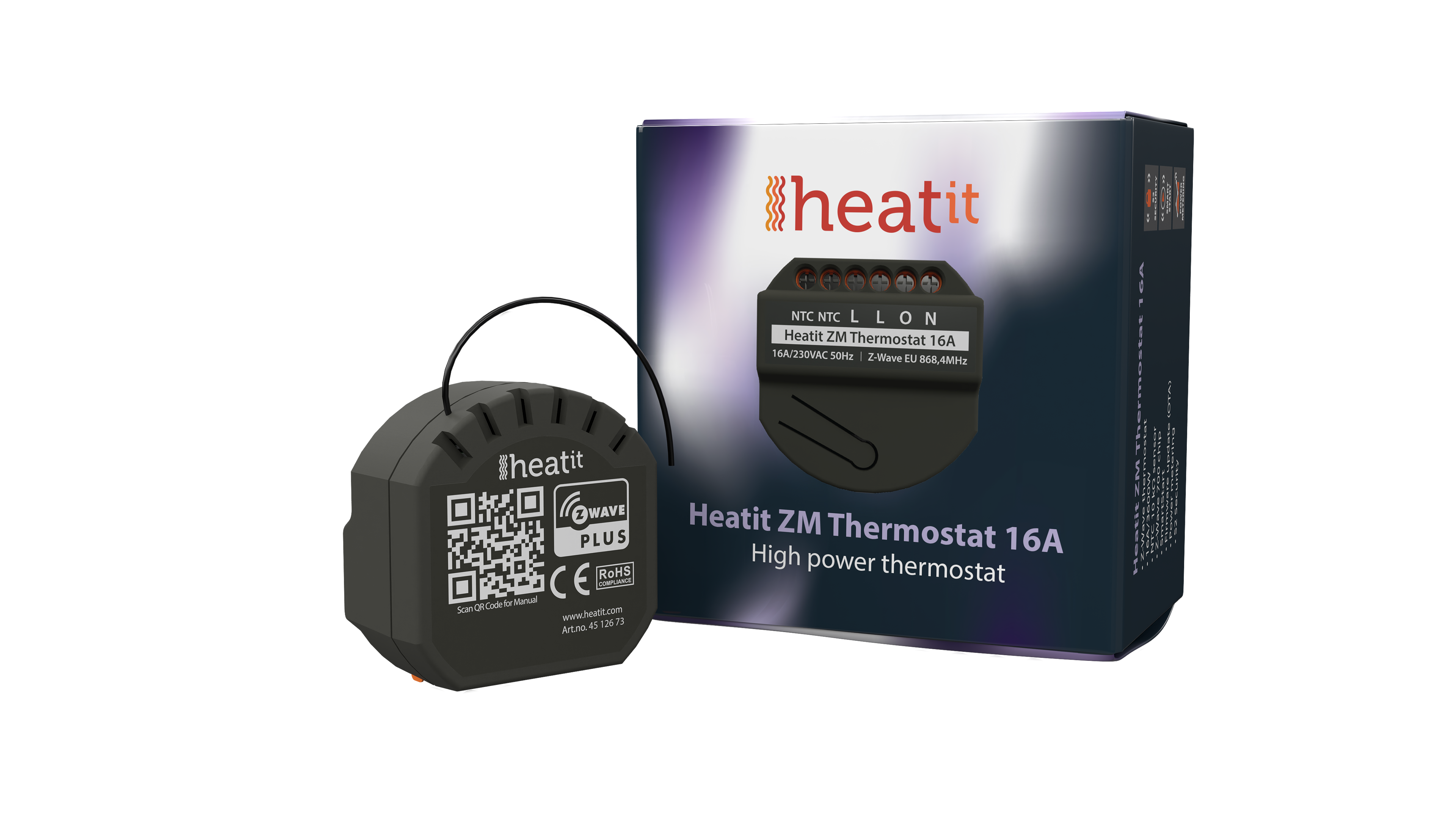 Heatit ZM Thermostat 16A 