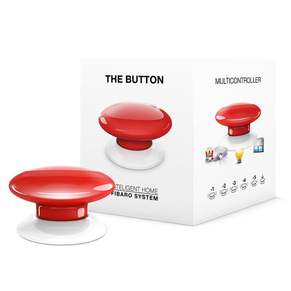 FIBARO The Button (Rot) 