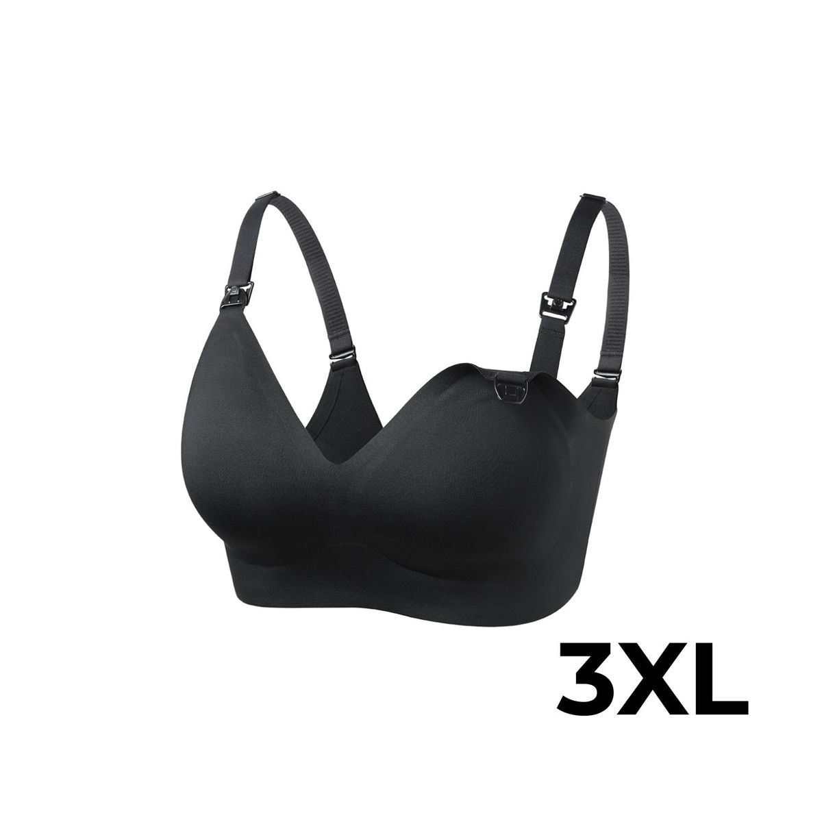 Nursing Bra YN21 3XL Black 