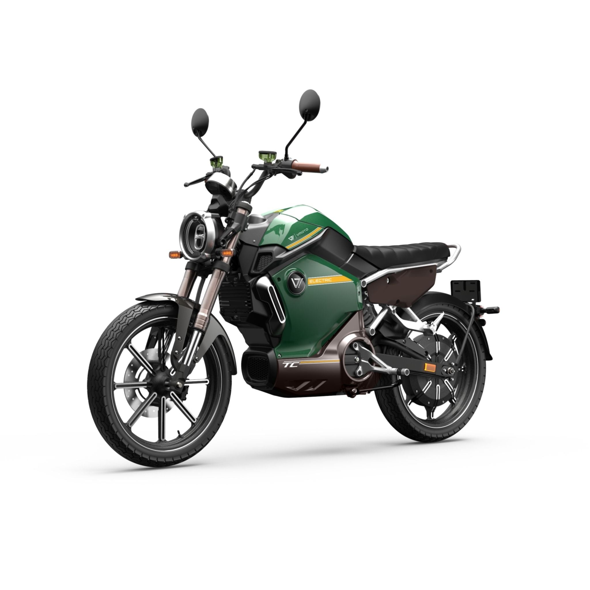 Vmoto / Super Soco TC 72V, Elektro Moped, 45 km/h, All Terrain, CBS Bremssystem, servicefrei - gr&uuml;n 