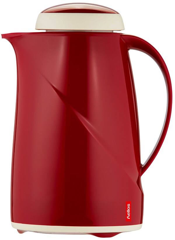 Helios Isolierkanne Wave 0,6 l, rot