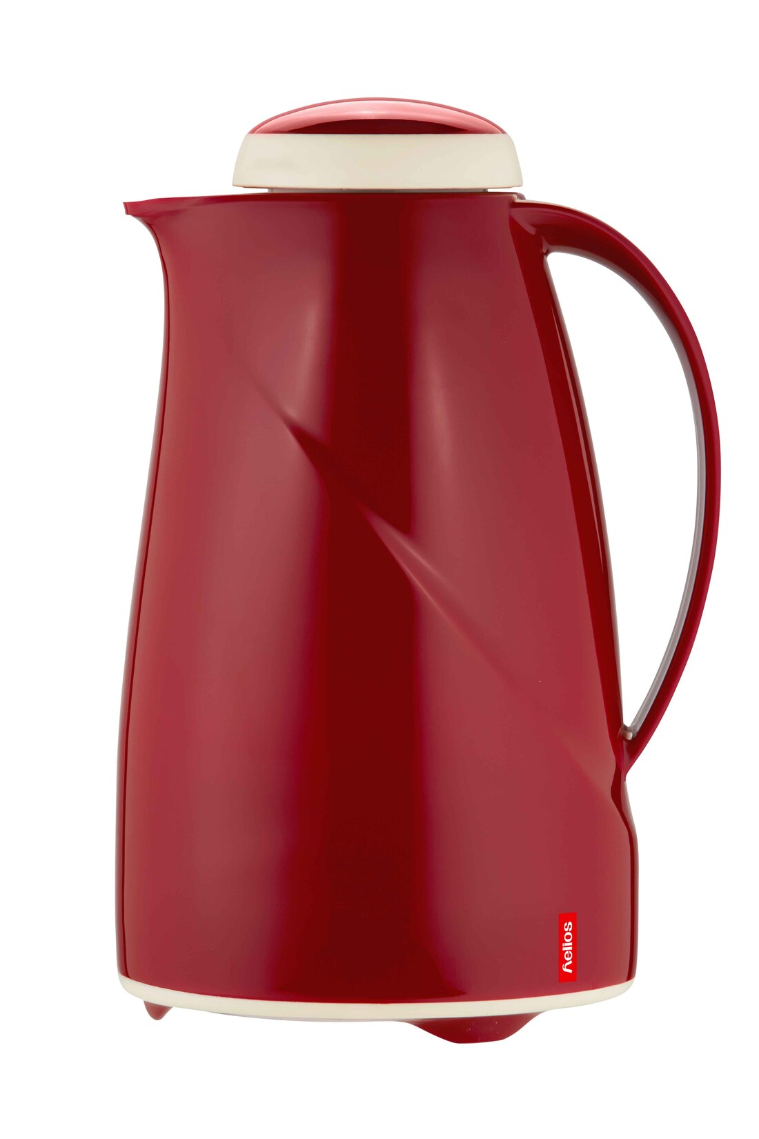 Helios Isolierkanne Wave 1,5 l, rot