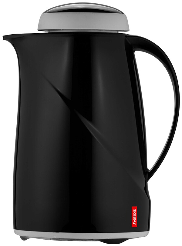 Helios Isolierkanne Wave 0,6 l, schwarz