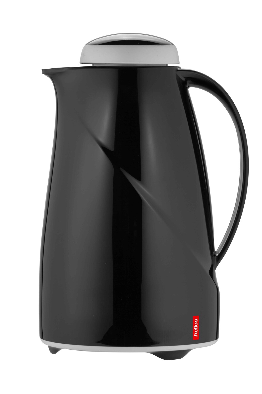 Helios Isolierkanne Wave 1,5 l, schwarz