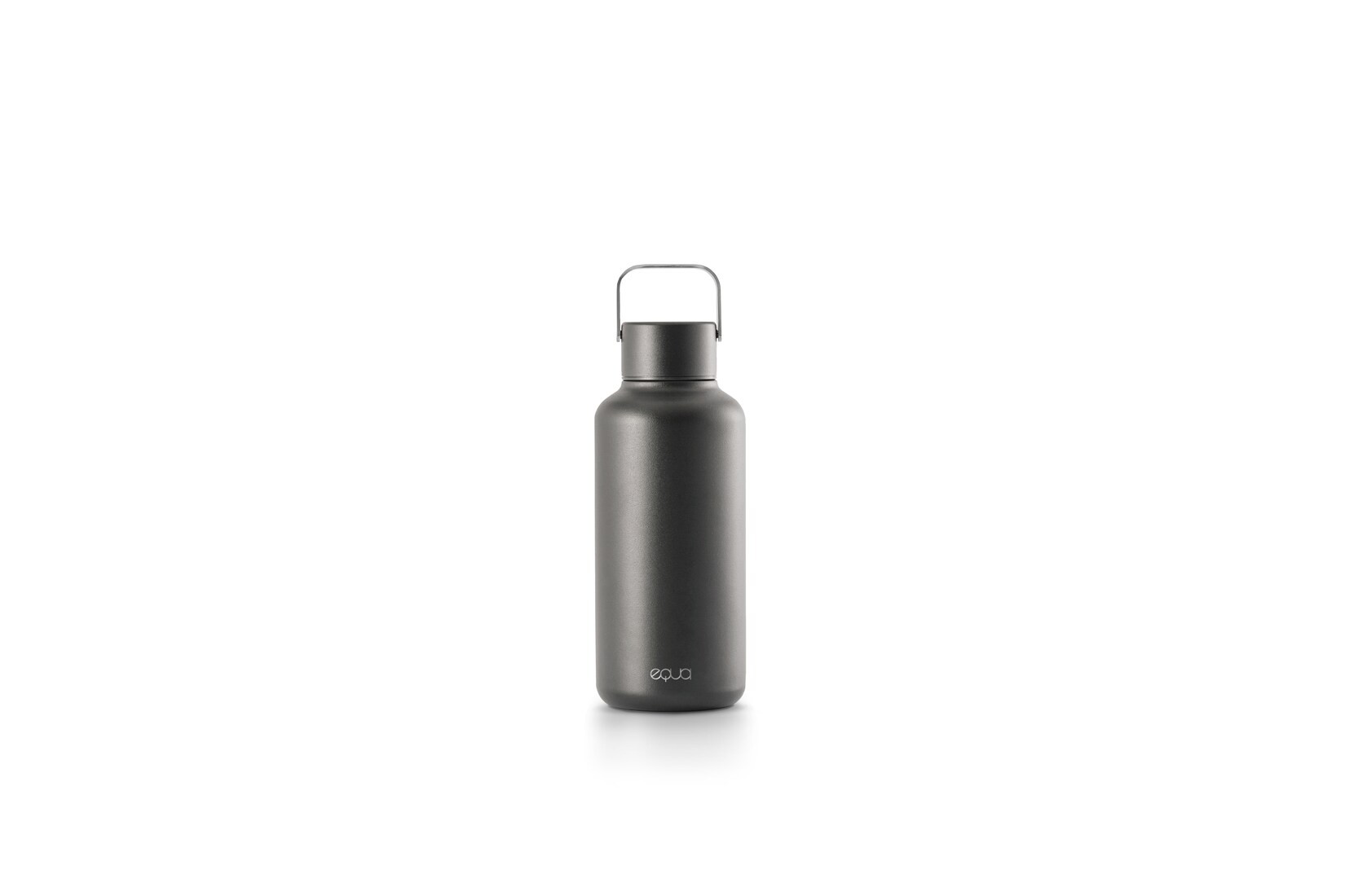 Timeless Edelstahltrinkflasche Dark, 600 ml, einwandig
