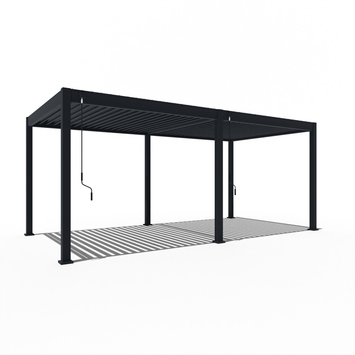 Superior Pergola 3 m x 6 m anthrazit