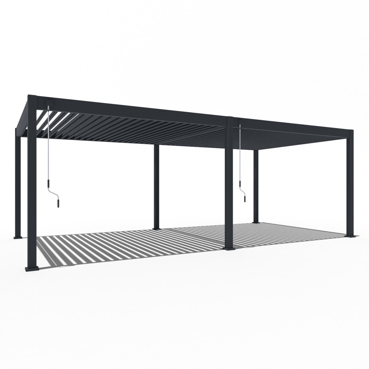 Superior Pergola 3,6 m x 7,2 m anthrazit