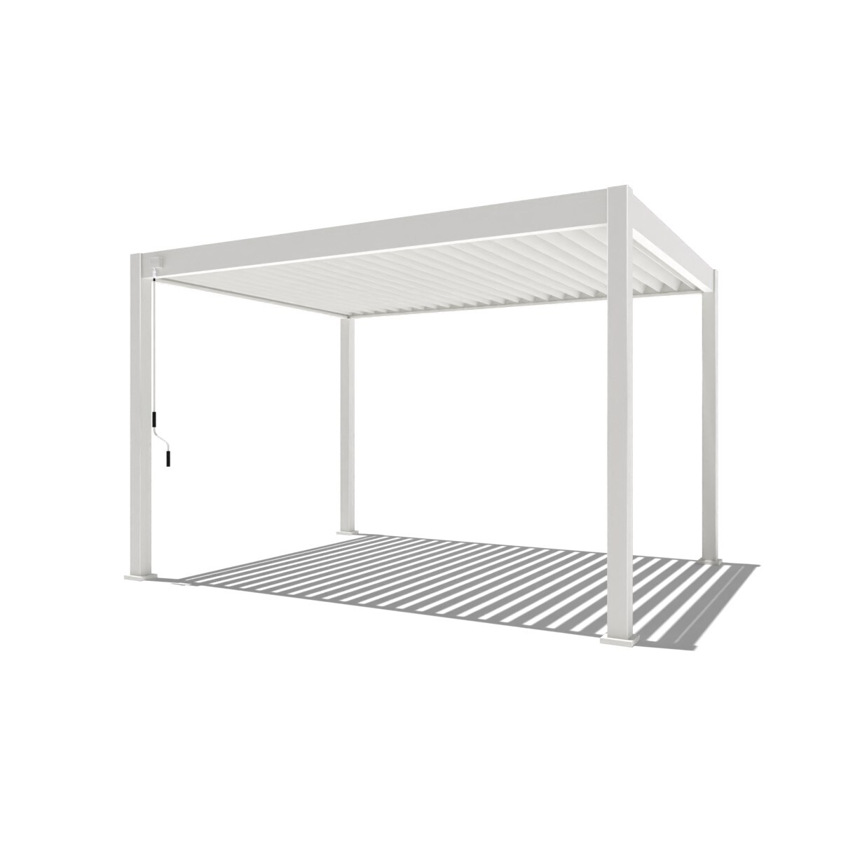 Superior Pergola 3 m x 4 m weiß