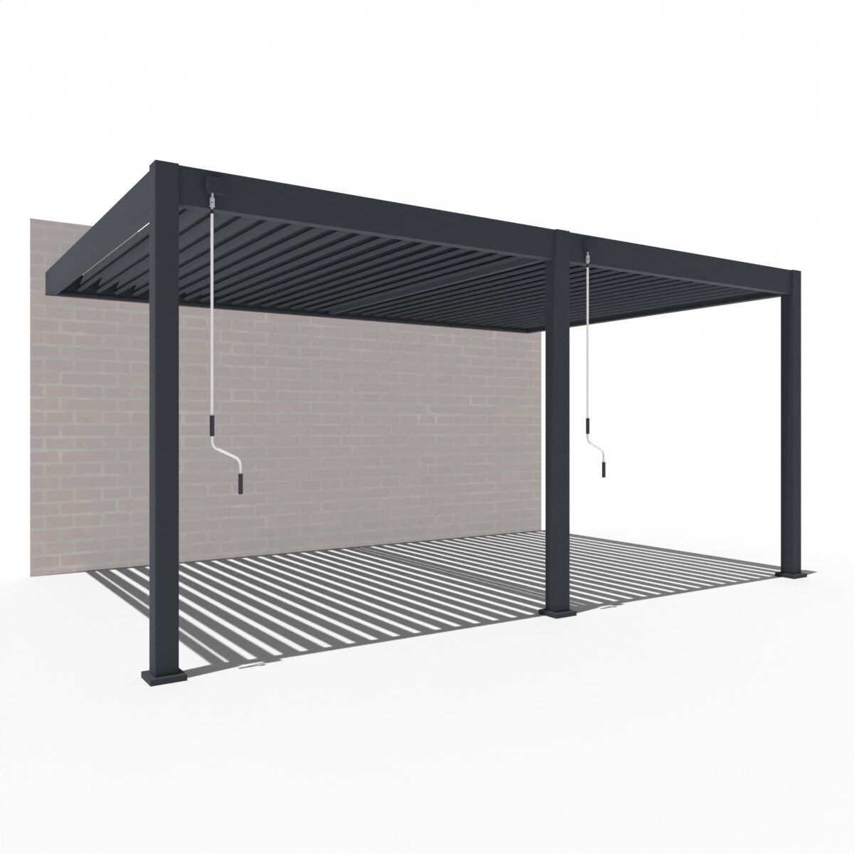 Superior Wand Pergola 3,6 m x 5,3 m anthrazit