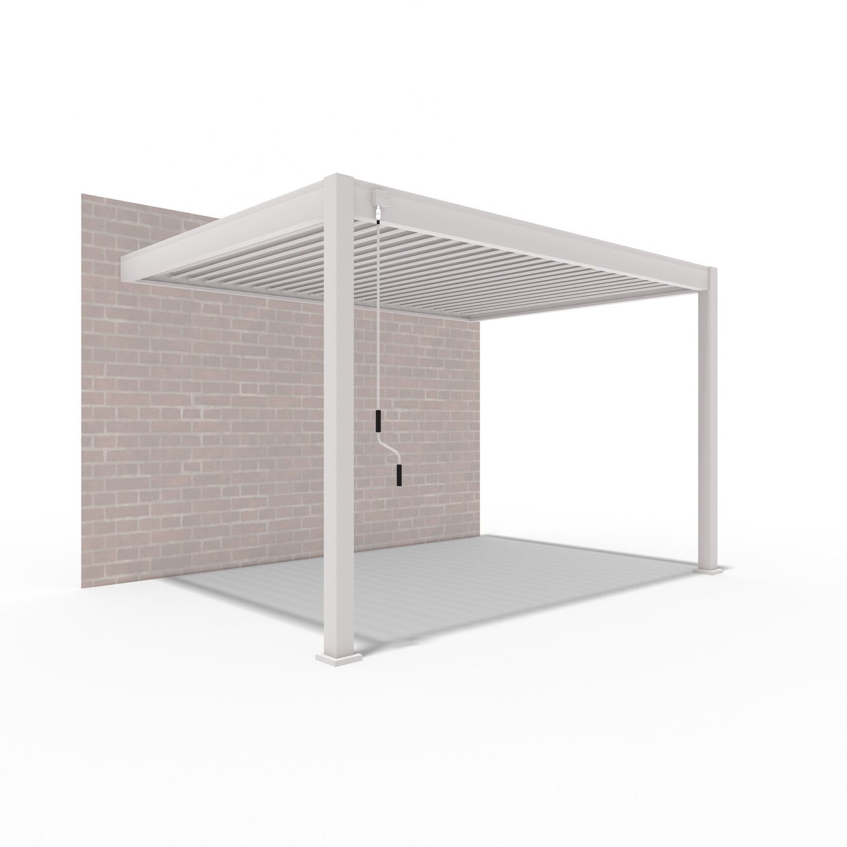 Superior Wand Pergola 3 m x 3,6 m ivory sand