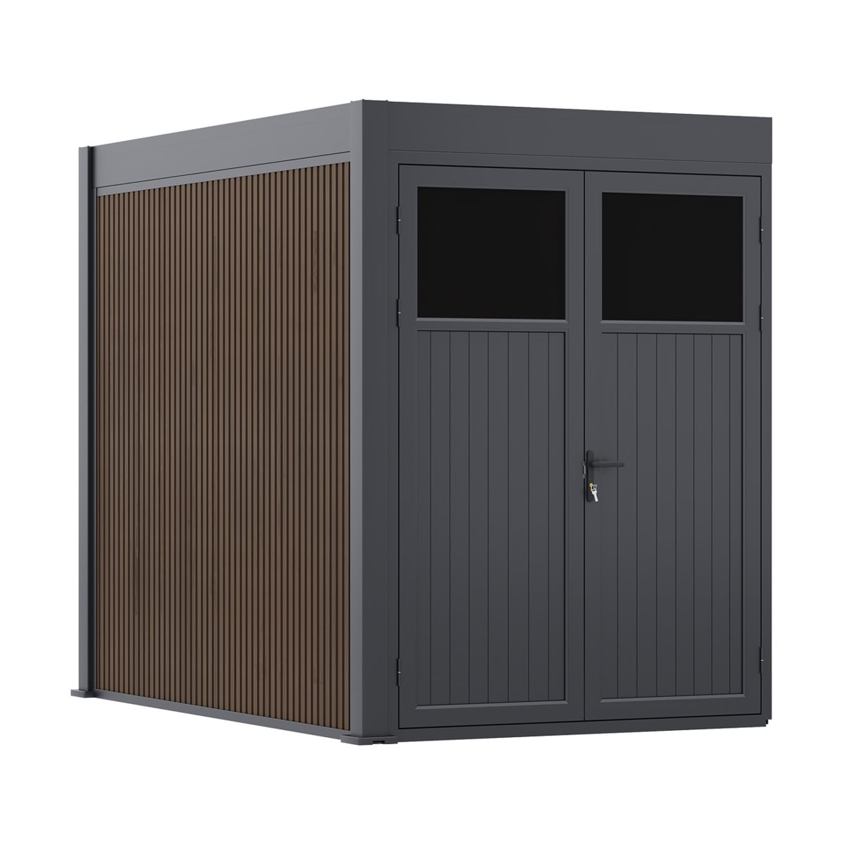 Pergoline Anbau-Gartenhaus f&uuml;r Pergola 3x2M Anthrazit 