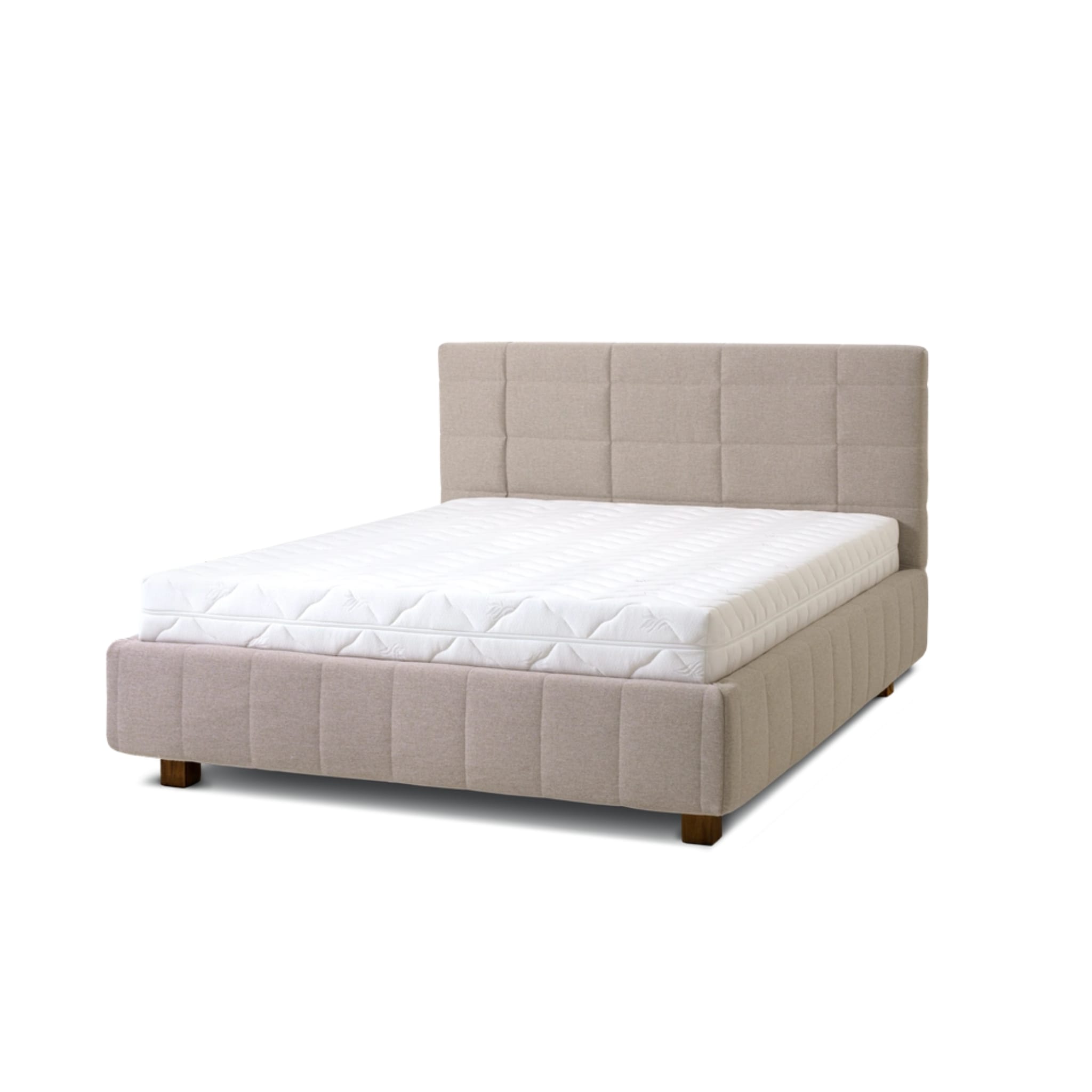Letti Moderni Polsterbett Reta 180x200 in Siena Beige 