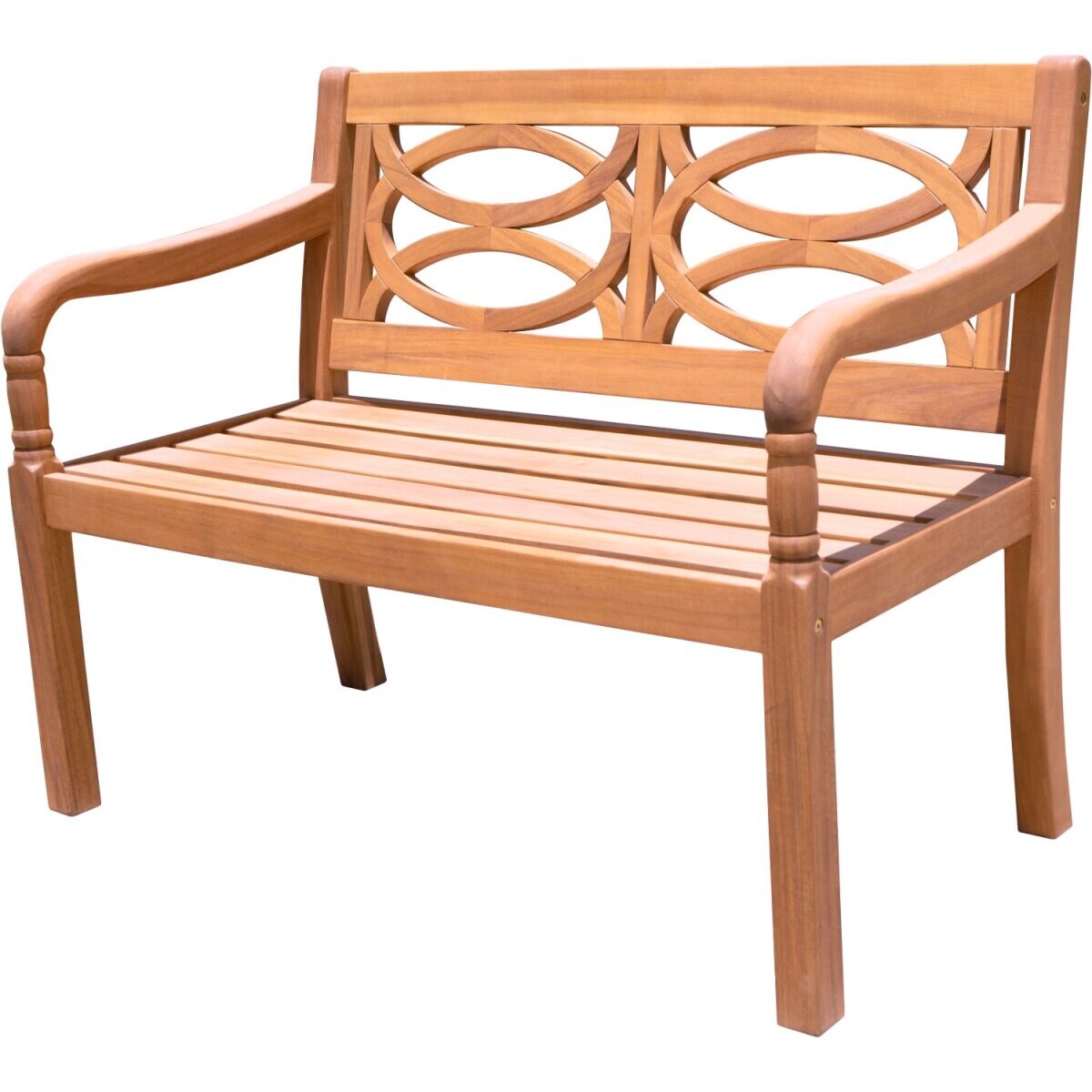 Gartenbank Sitzbank Porto 3er Sitz Natur